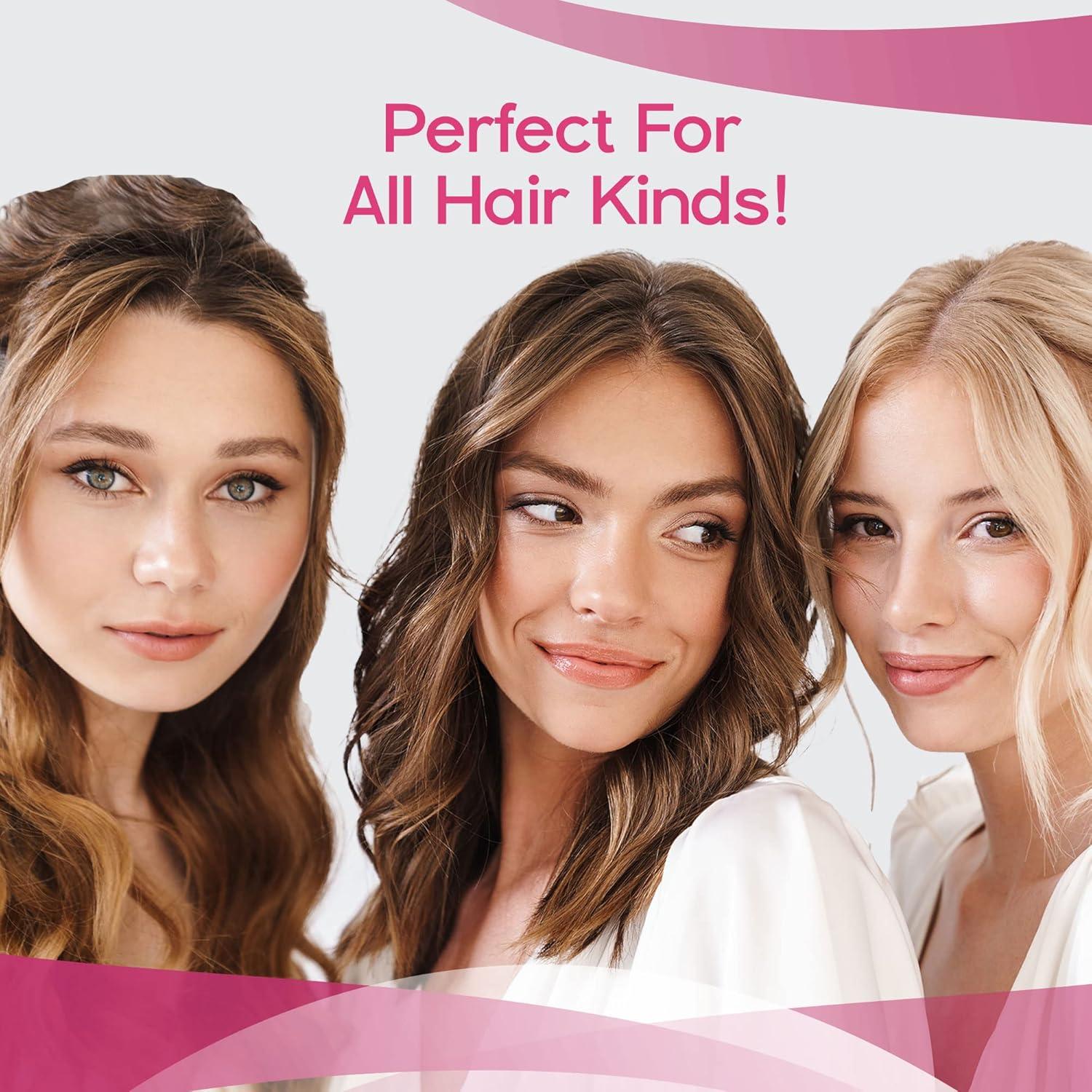 Cepillo Desenredante Herstyler Rosa para Cabello Grueso 27.7cm