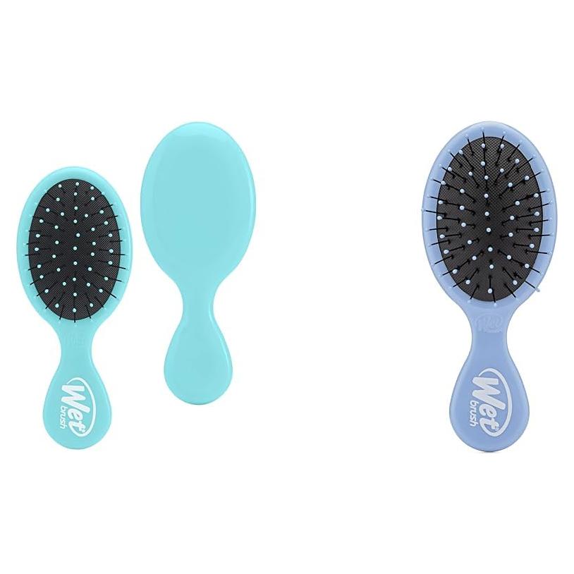 Wet Brush Mini Desenredadores Aqua y Azul Cielo - 2 Piezas