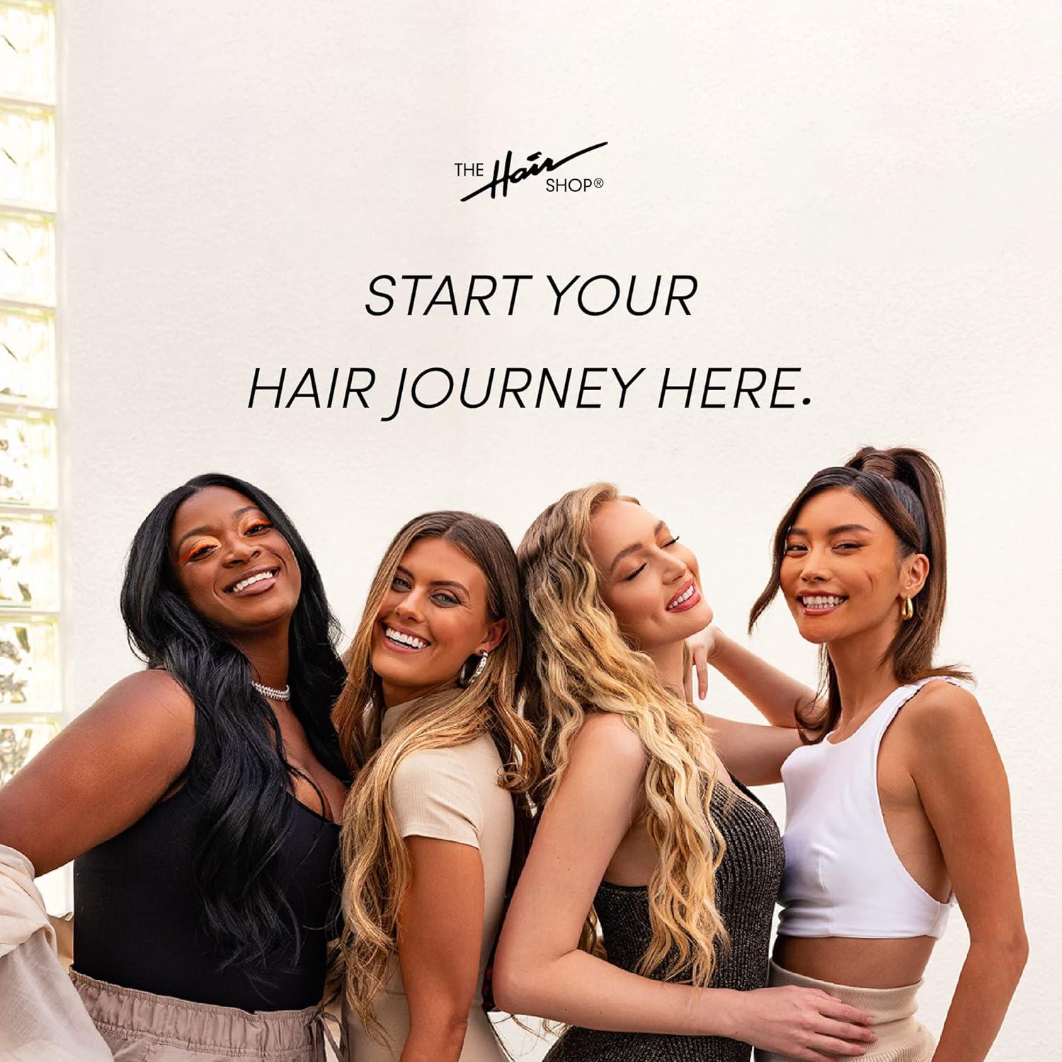 Cepillo de Bucle Negro The Hair Shop - Profesional para Extensiones