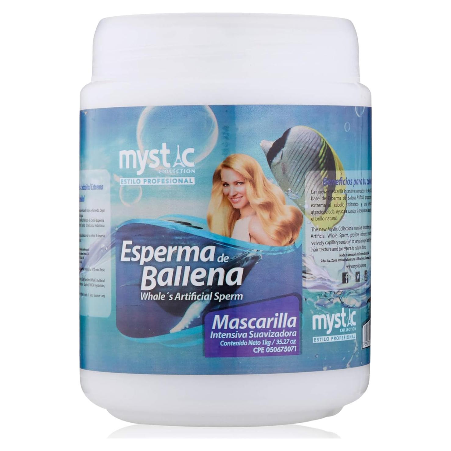 Mascarilla Capilar Kleravitex de Esperma de Ballena 1kg - Acondicionador Profundo para Cabello Dañado