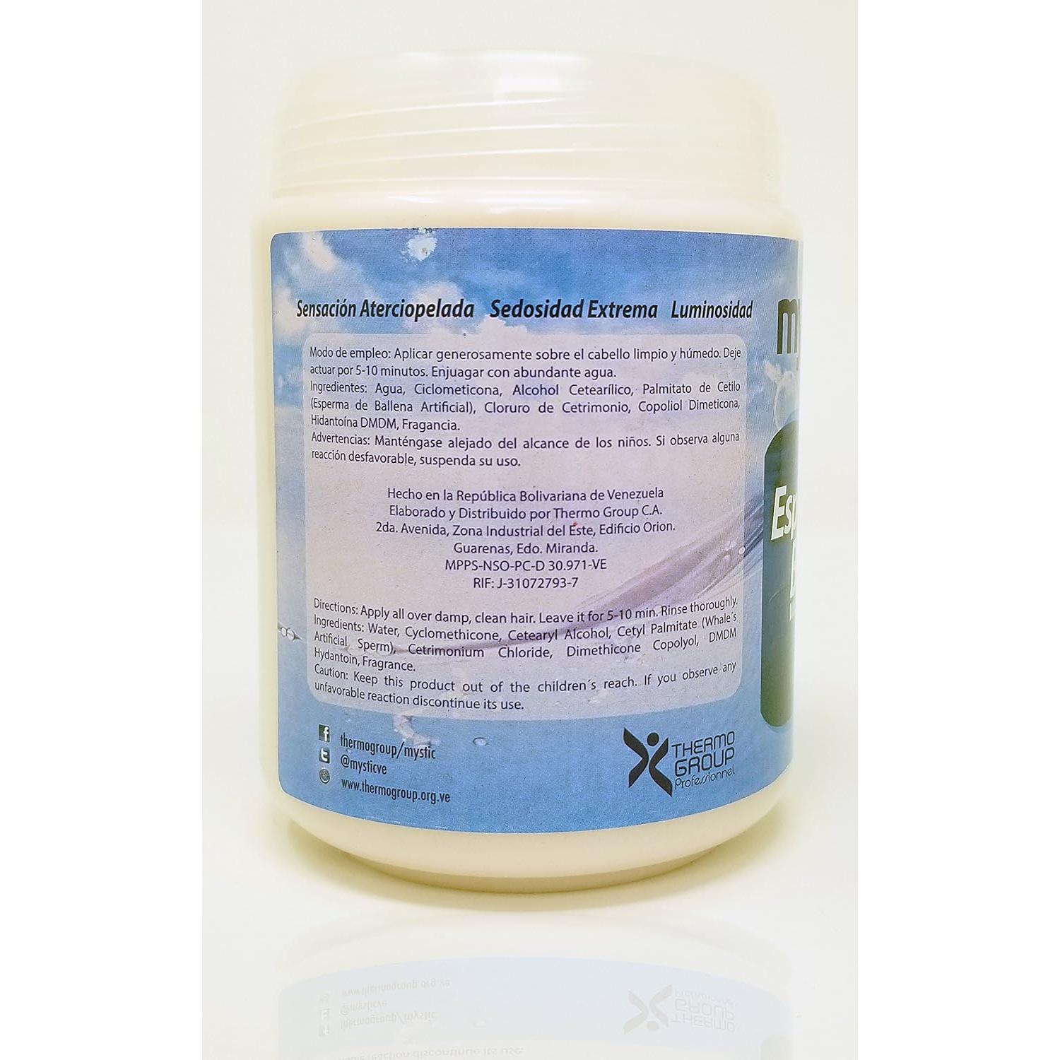 Mascarilla Capilar Kleravitex de Esperma de Ballena 1kg - Acondicionador Profundo para Cabello Dañado