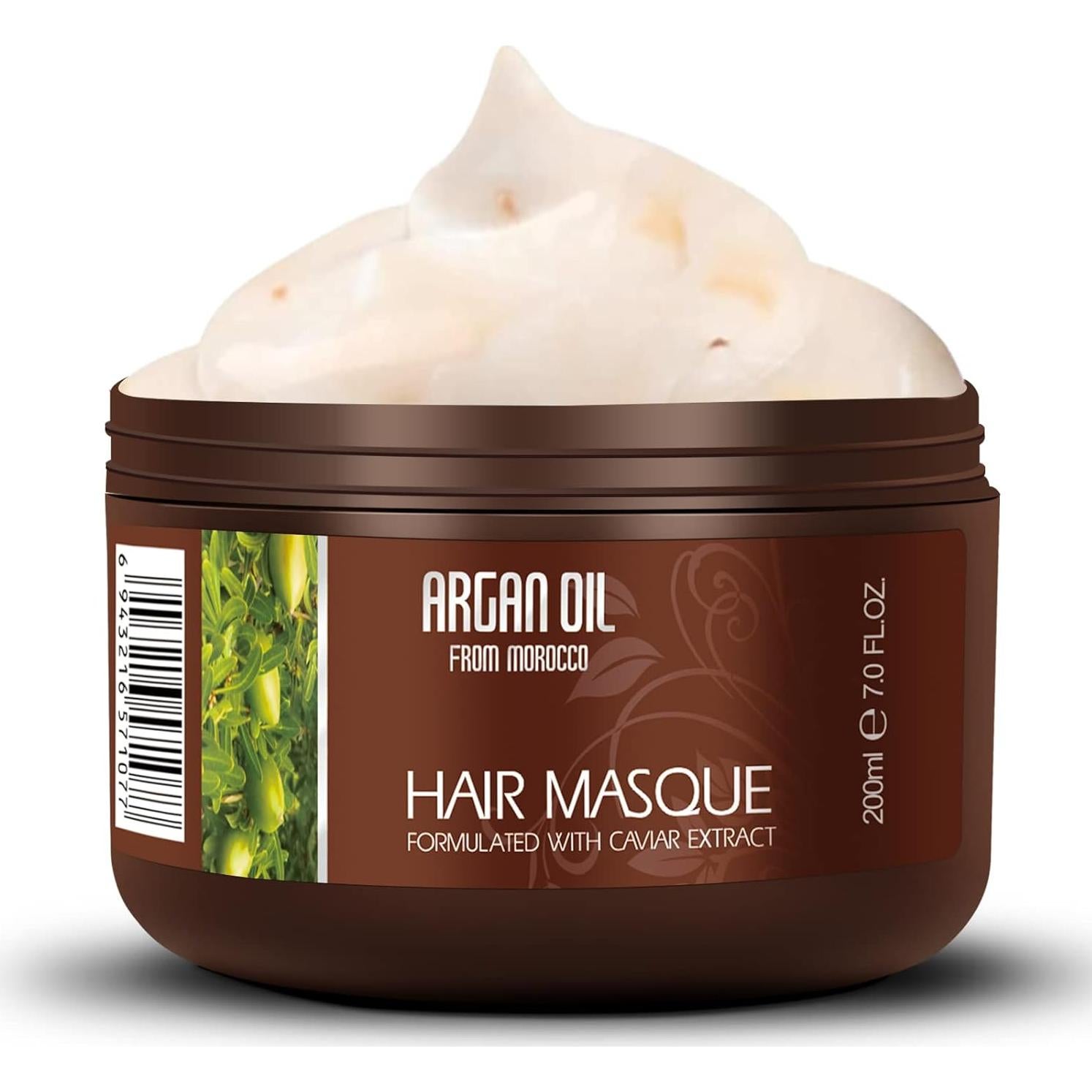 Mascarilla Hidratante de Aceite de Argán NUSPA 200ml para Cabello Seco