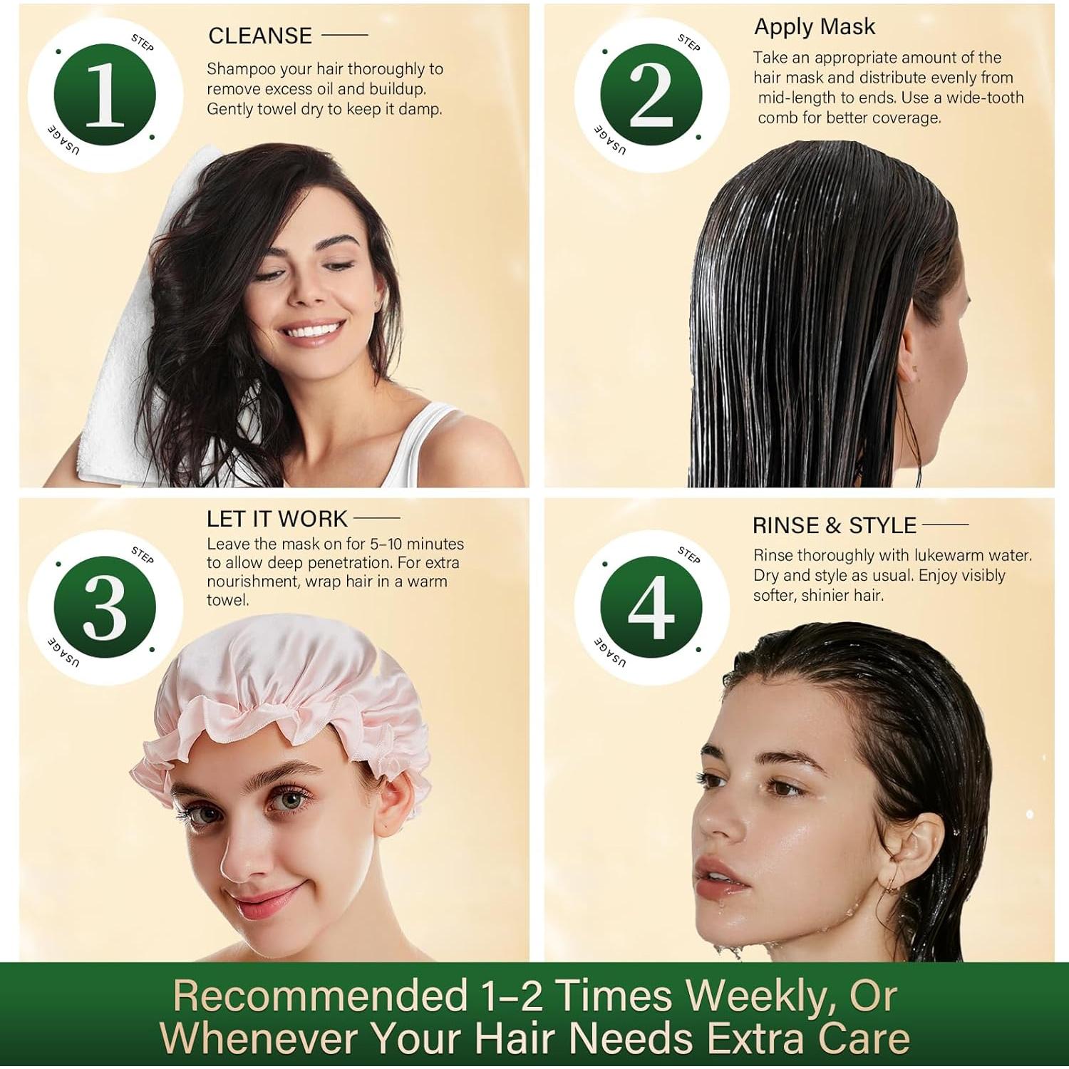 Mascarilla capilar Juland con colágeno y aceite de amla 311 g