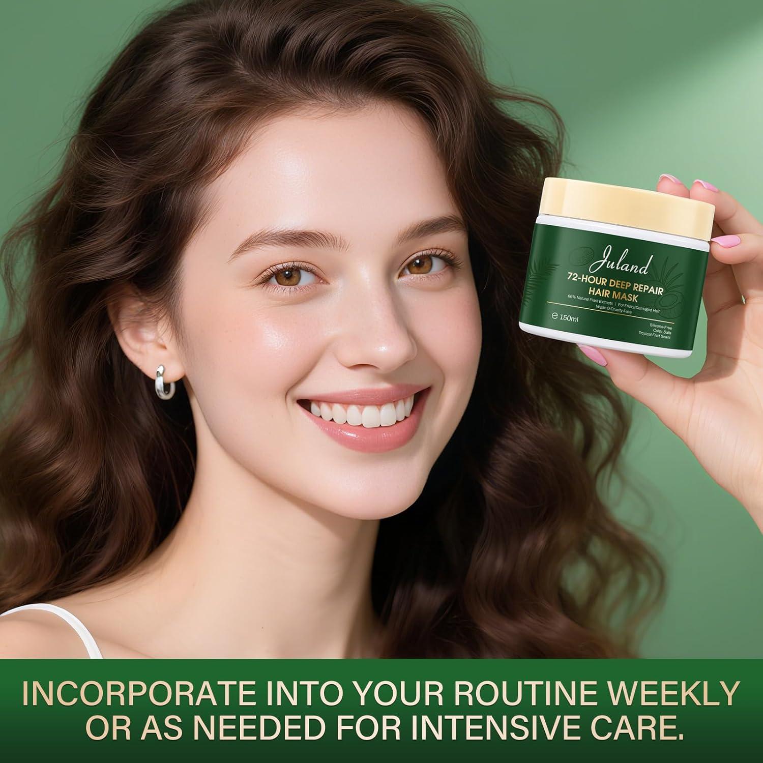 Mascarilla capilar Juland con colágeno y aceite de amla 311 g