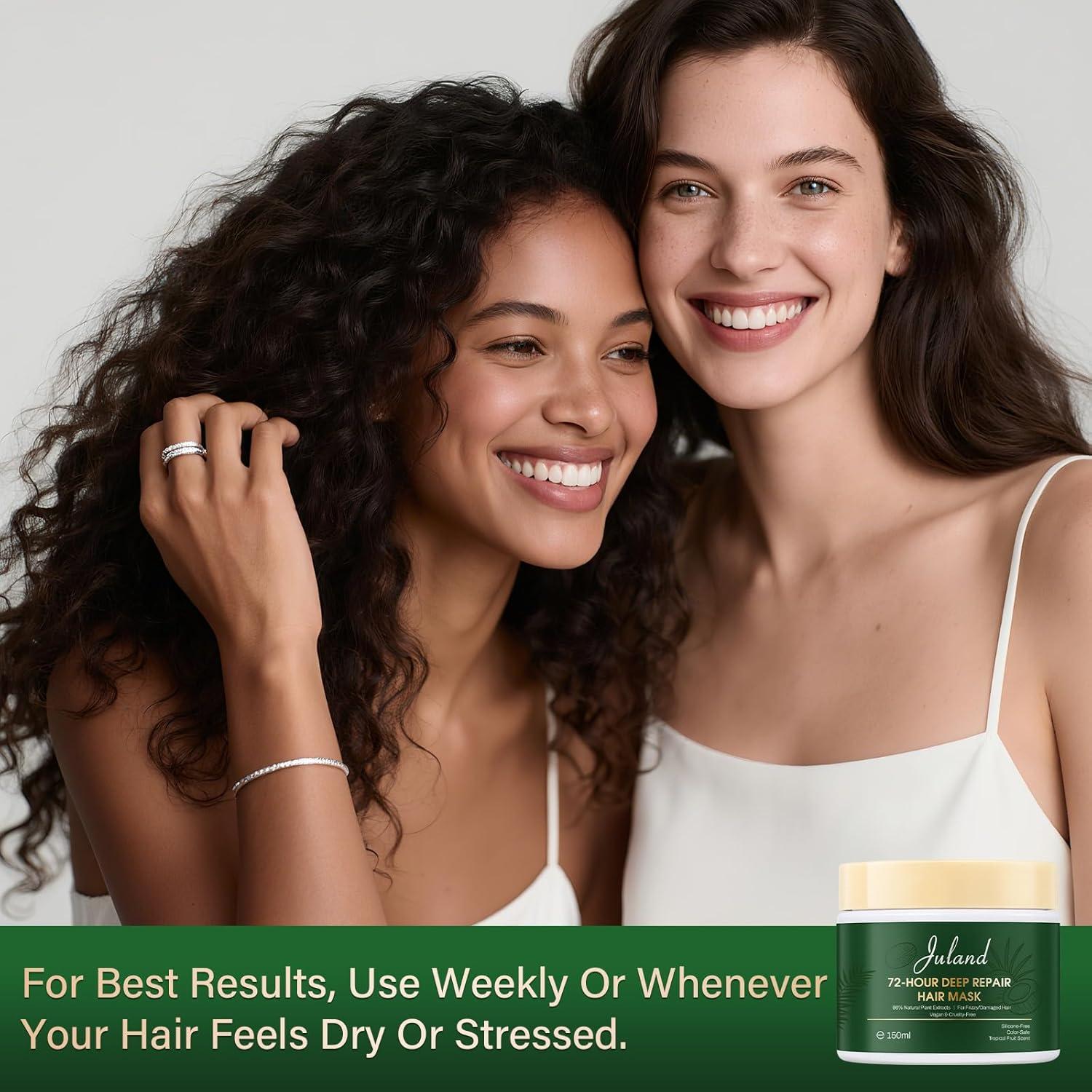 Mascarilla capilar Juland con colágeno y aceite de amla 311 g