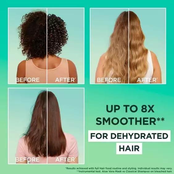 Garnier Hair Food Máscara Capilar Aloe Vera 400ml - Hidratación 8x