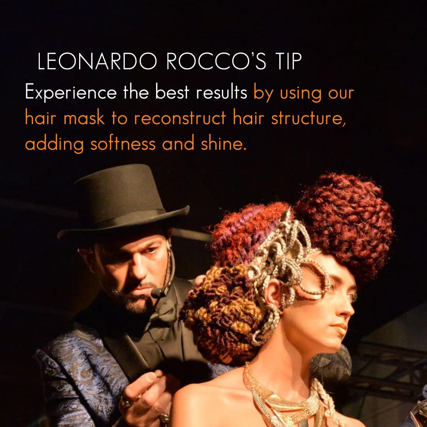 Rocco Donna Máscara Ultra Reconstrucción Macadamia 226.8 g - Cabello Seco y Dañado