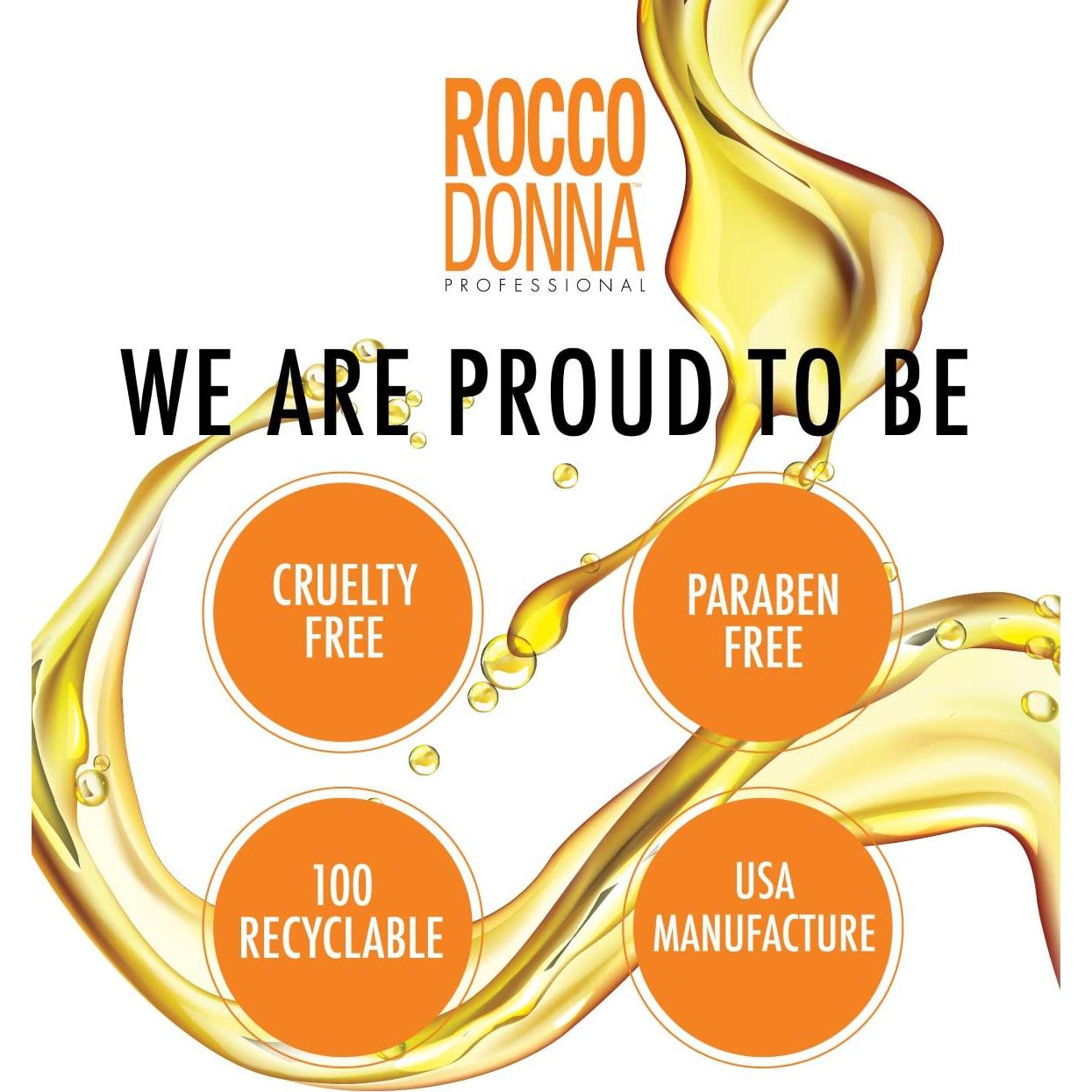 Rocco Donna Máscara Ultra Reconstrucción Macadamia 226.8 g - Cabello Seco y Dañado