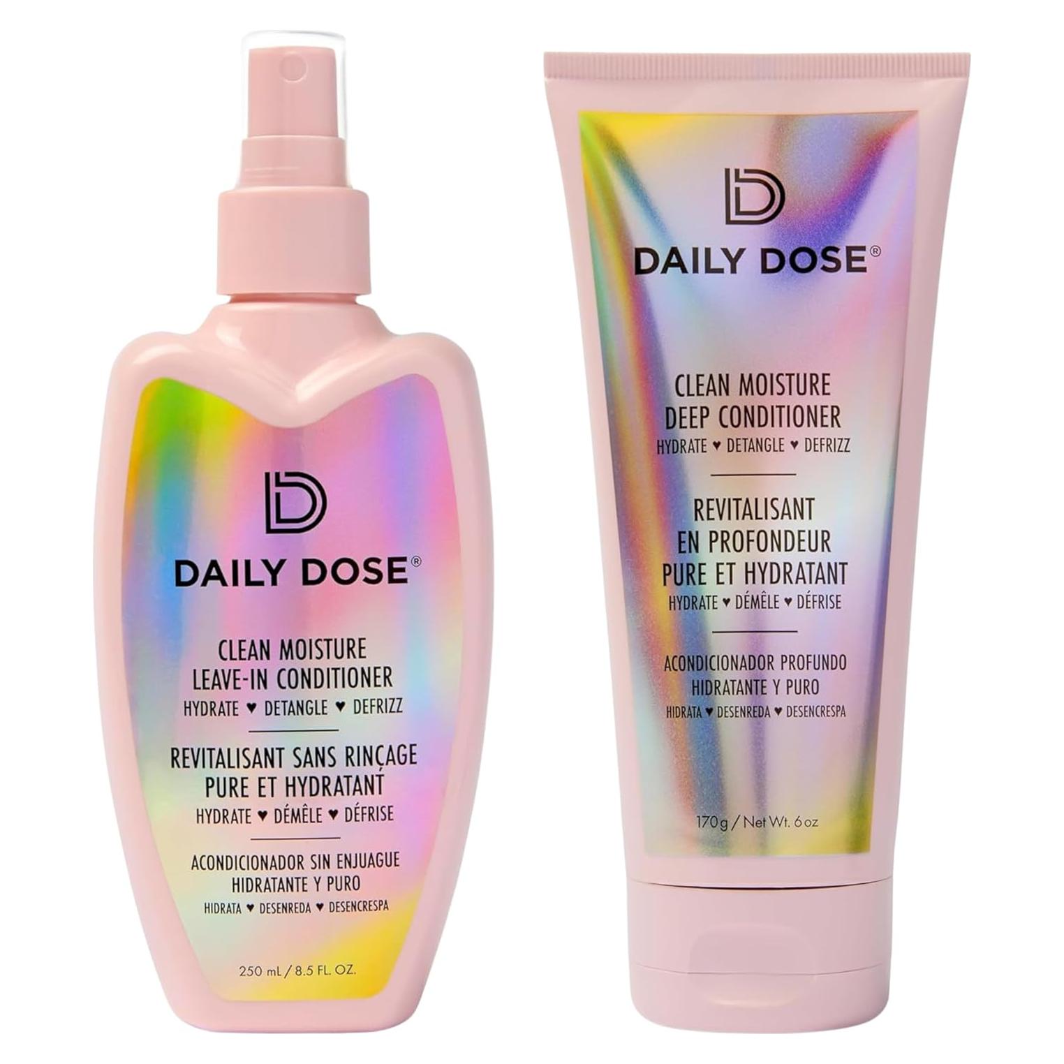 DUO Hidratante Daily Dose: Acondicionador Profundo y Sin Enjuague 0.55kg