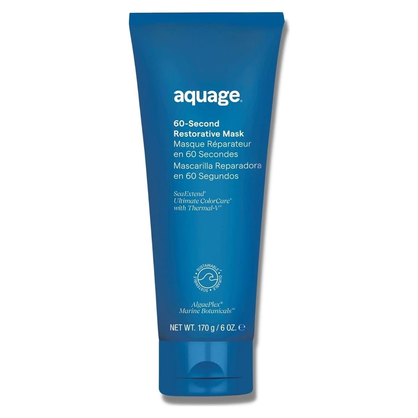 Máscara Restauradora Aquage 170 g - Hidratación y Brillo