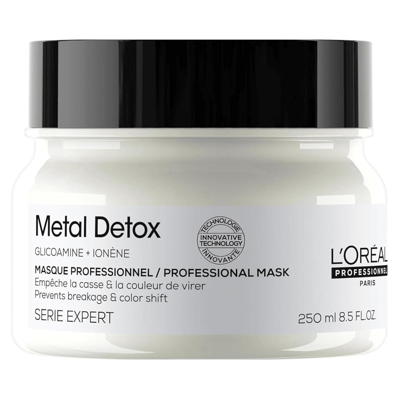 Máscara Capilar L'Oreal Professionnel Metal Detox 250 ml - Sin Sulfatos