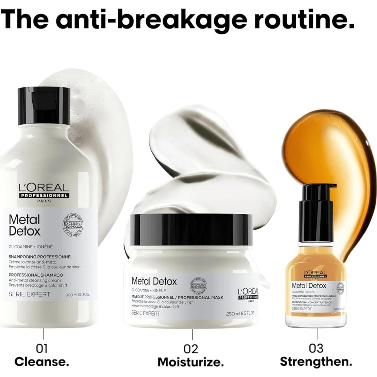 Máscara Capilar L'Oreal Professionnel Metal Detox 250 ml - Sin Sulfatos