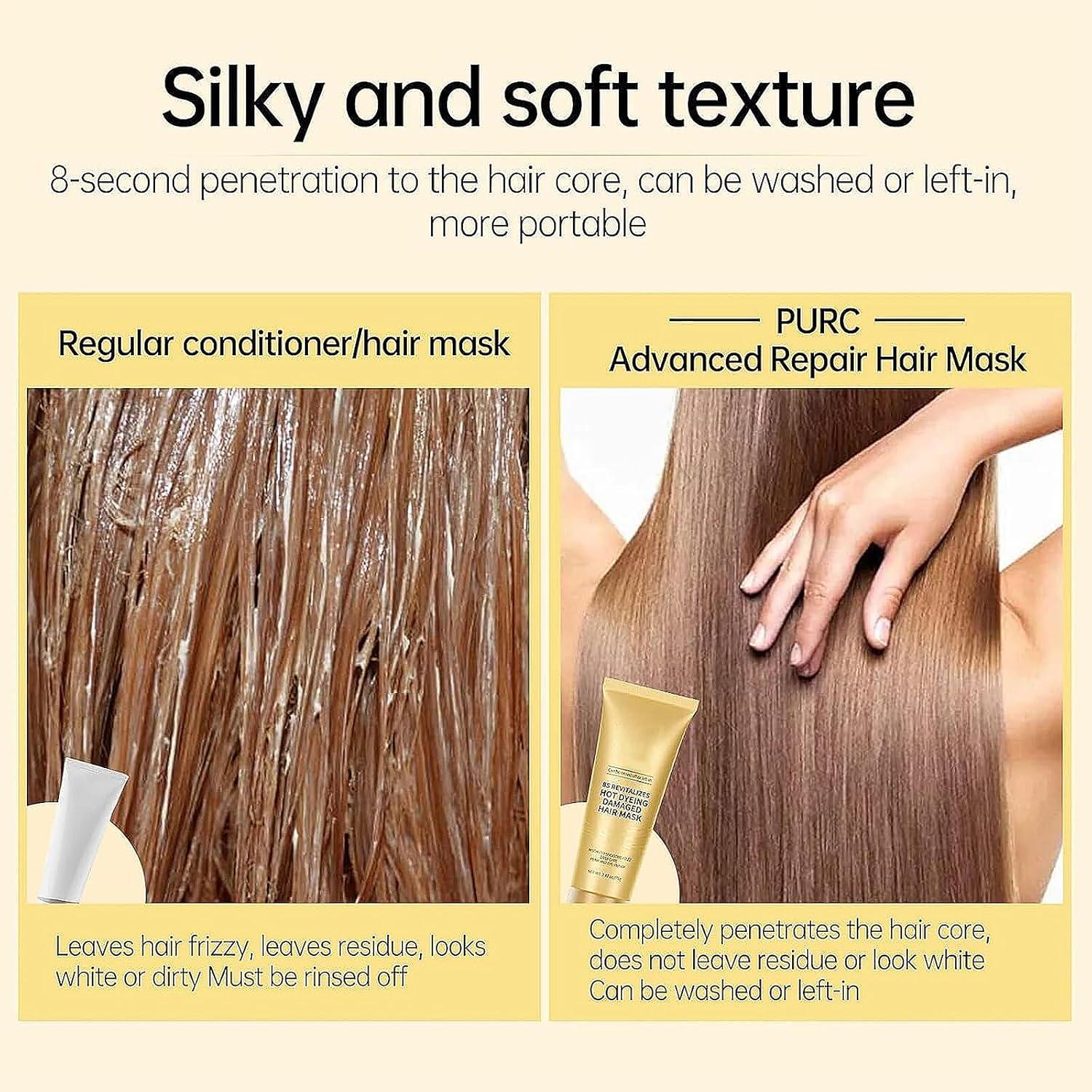 Mascarilla de Queratina Hidrolizada WHHWM 70g - Tratamiento Cabello Dañado