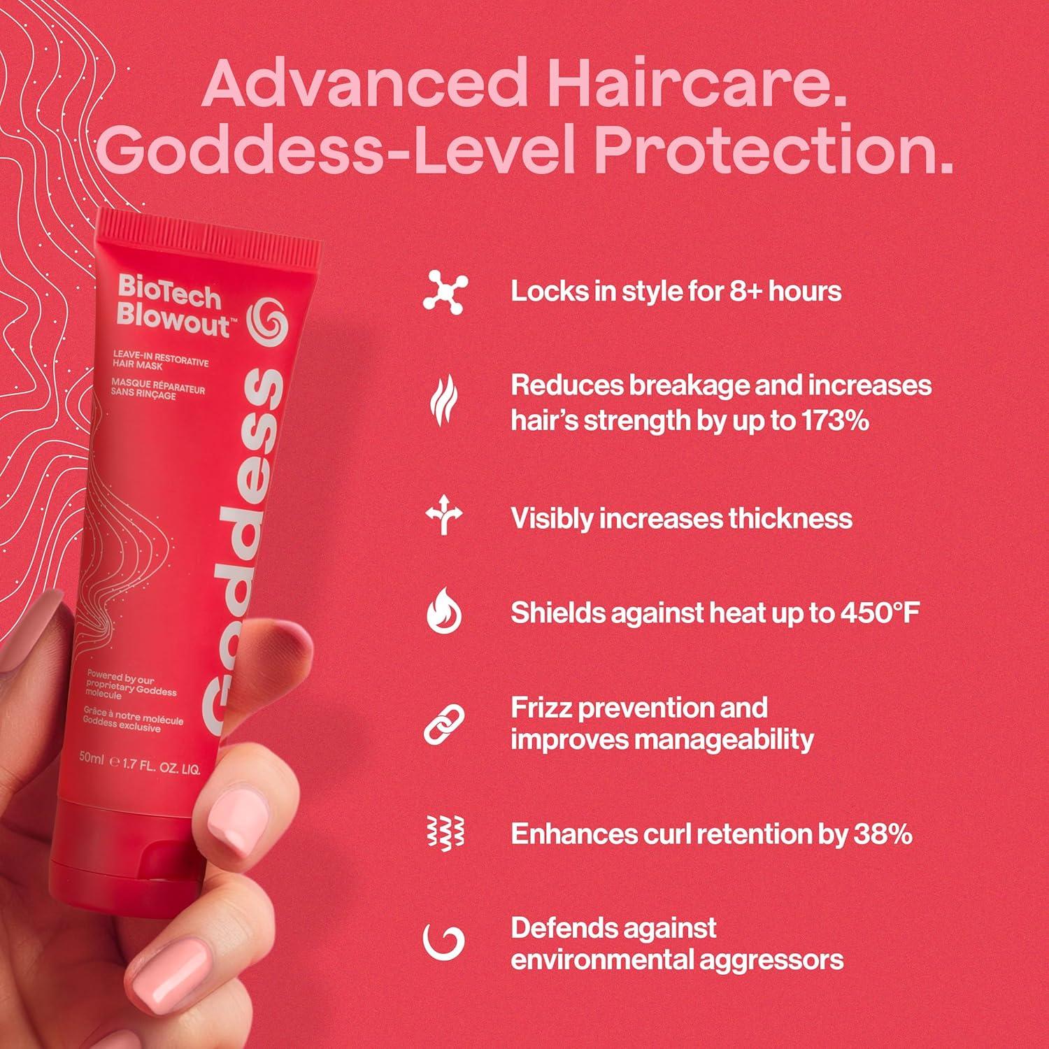 Máscara Restaurativa Sin Enjuague Biotech Blowout 50ml - Protector Térmico y Tratamiento Fortalecedor