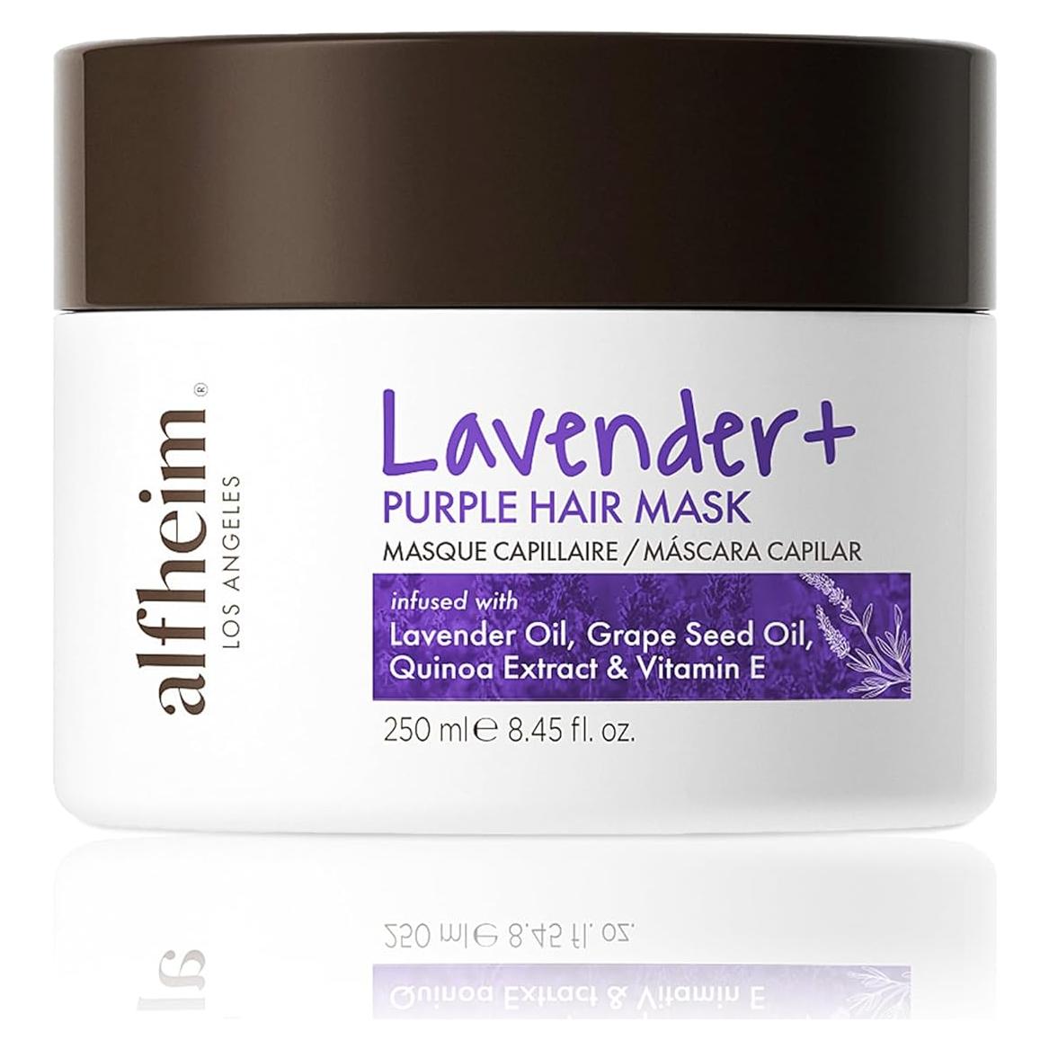 Mascarilla para Cabello Morado Alfheim 240 ml | Hidratación y Reparación