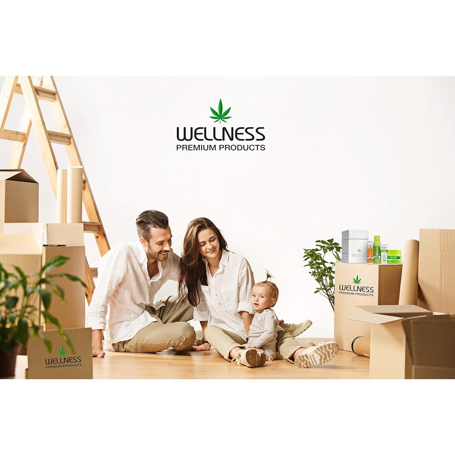 Máscara Capilar Hidratante Profunda Wellness 500 ml - Aceite de Semilla de Cáñamo Orgánico