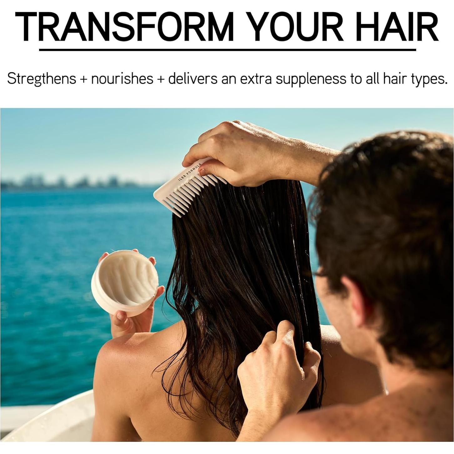 Máscara Hidratante Iles Formula 181g - Tratamiento Cabello Seco y Dañado