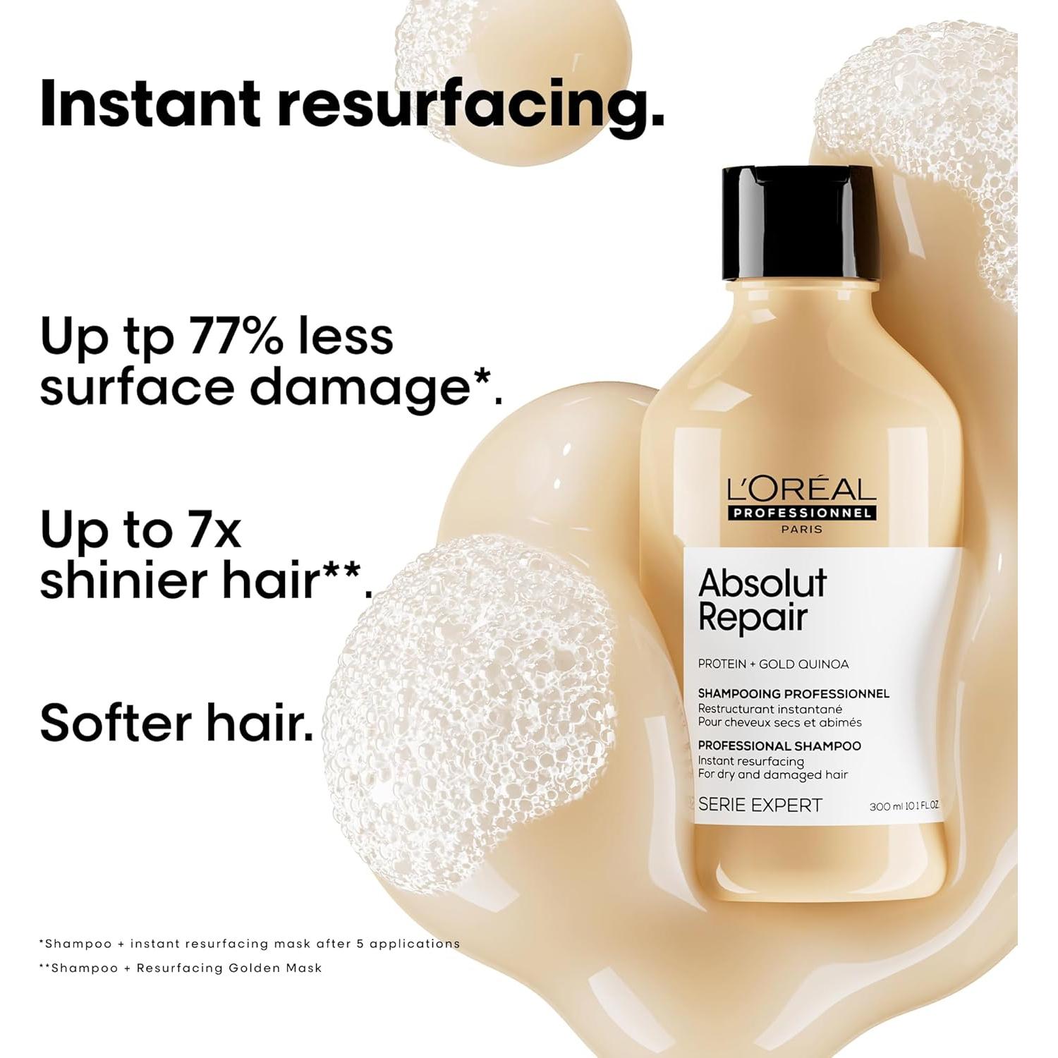 Champú Absolut Repair L'Oréal Professionnel 298.5 ml - Nutritivo