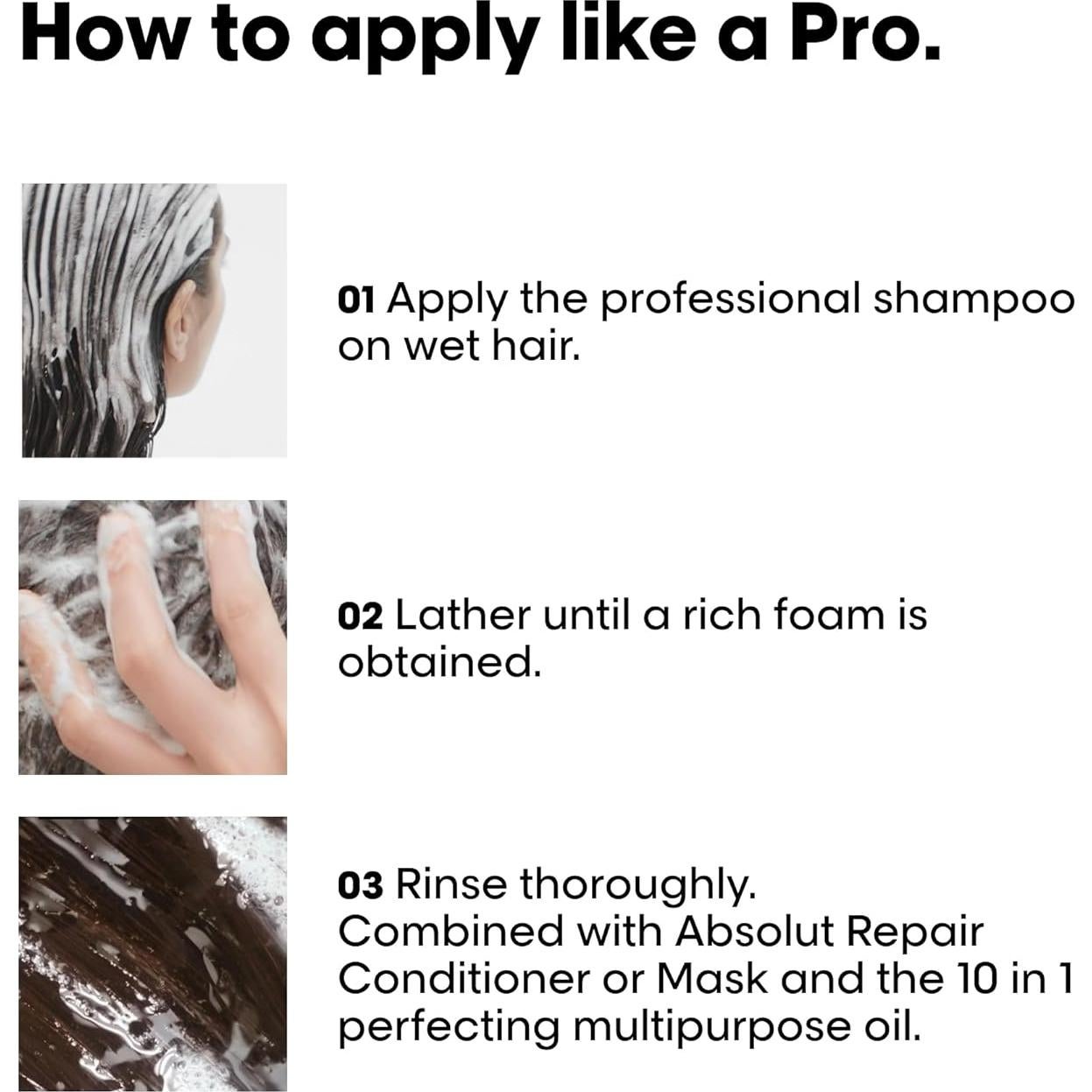 Champú Absolut Repair L'Oréal Professionnel 298.5 ml - Nutritivo