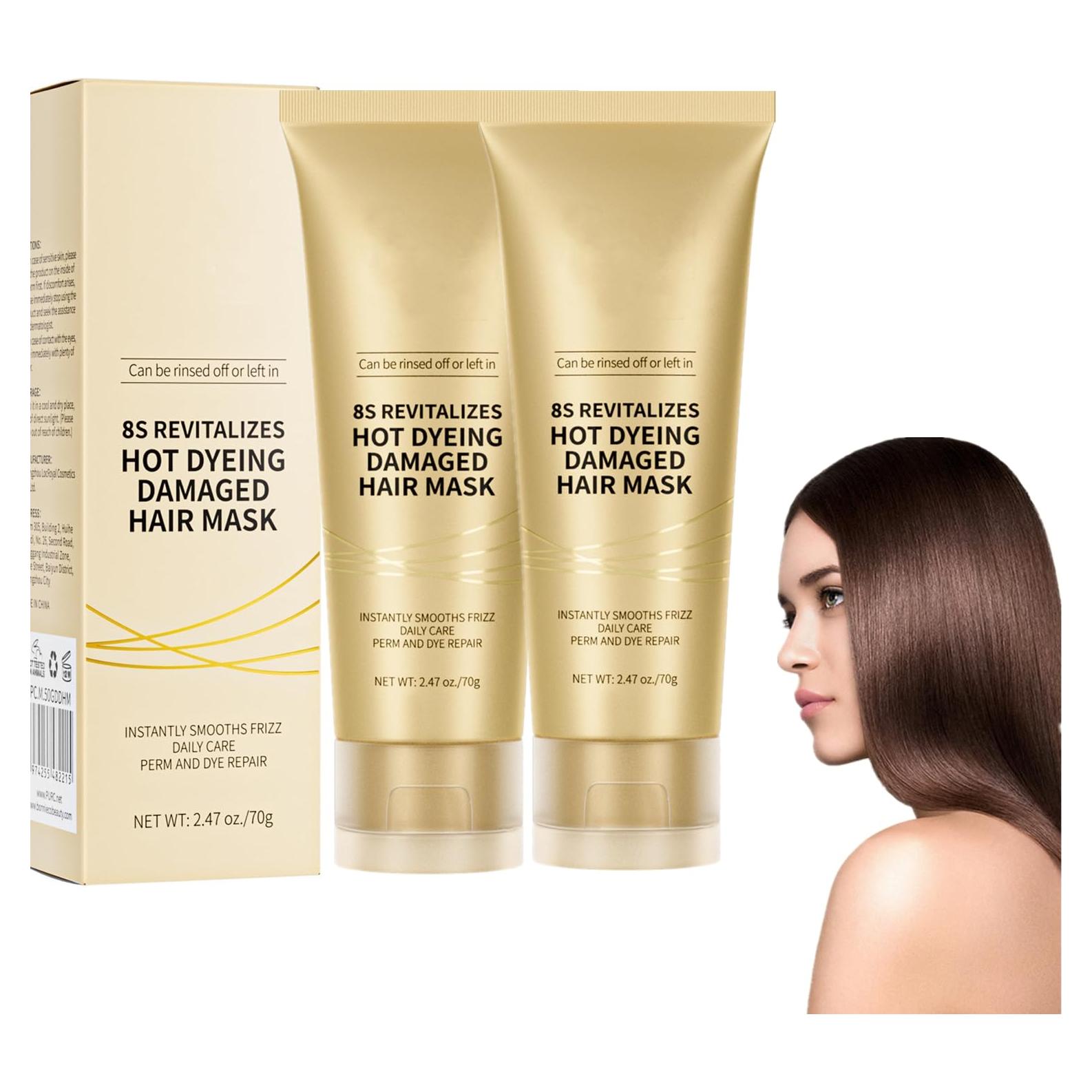 Mascarilla para Cabello Dañado NTYNLe 8s Queratina Sin Enjuague