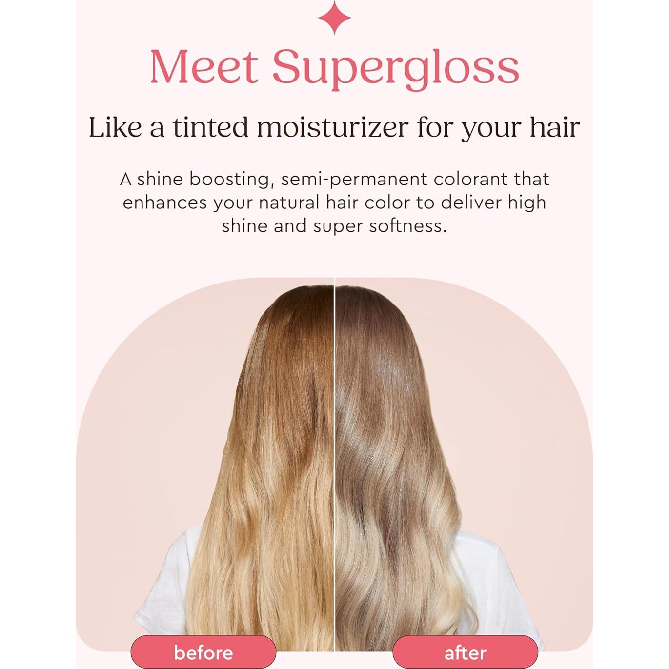 Glaze Supergloss Brillo Color Semi-Permanente 189 ml - Luces de Vainilla