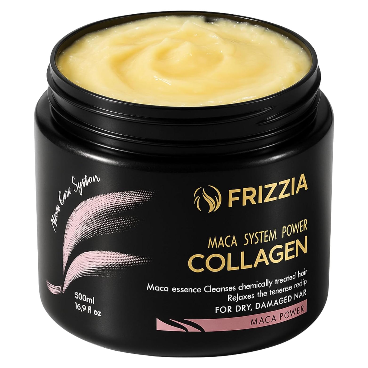 Máscara de Cabello Frizzia Ultra Colágeno 500 ml - Hidratación y Brillo