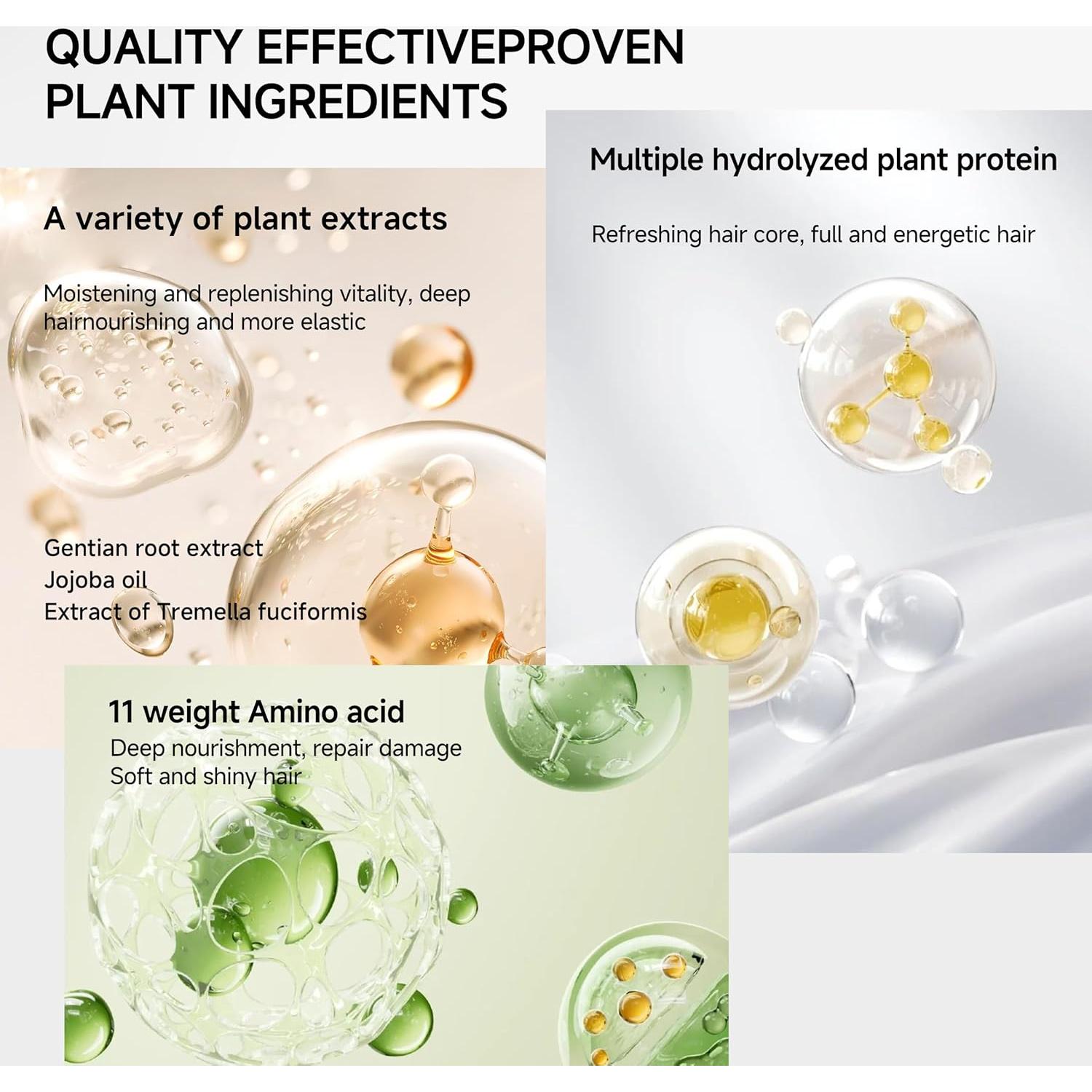 Máscara de Acondicionador de Queratina HONLINK 2 Piezas 72h Hidratación