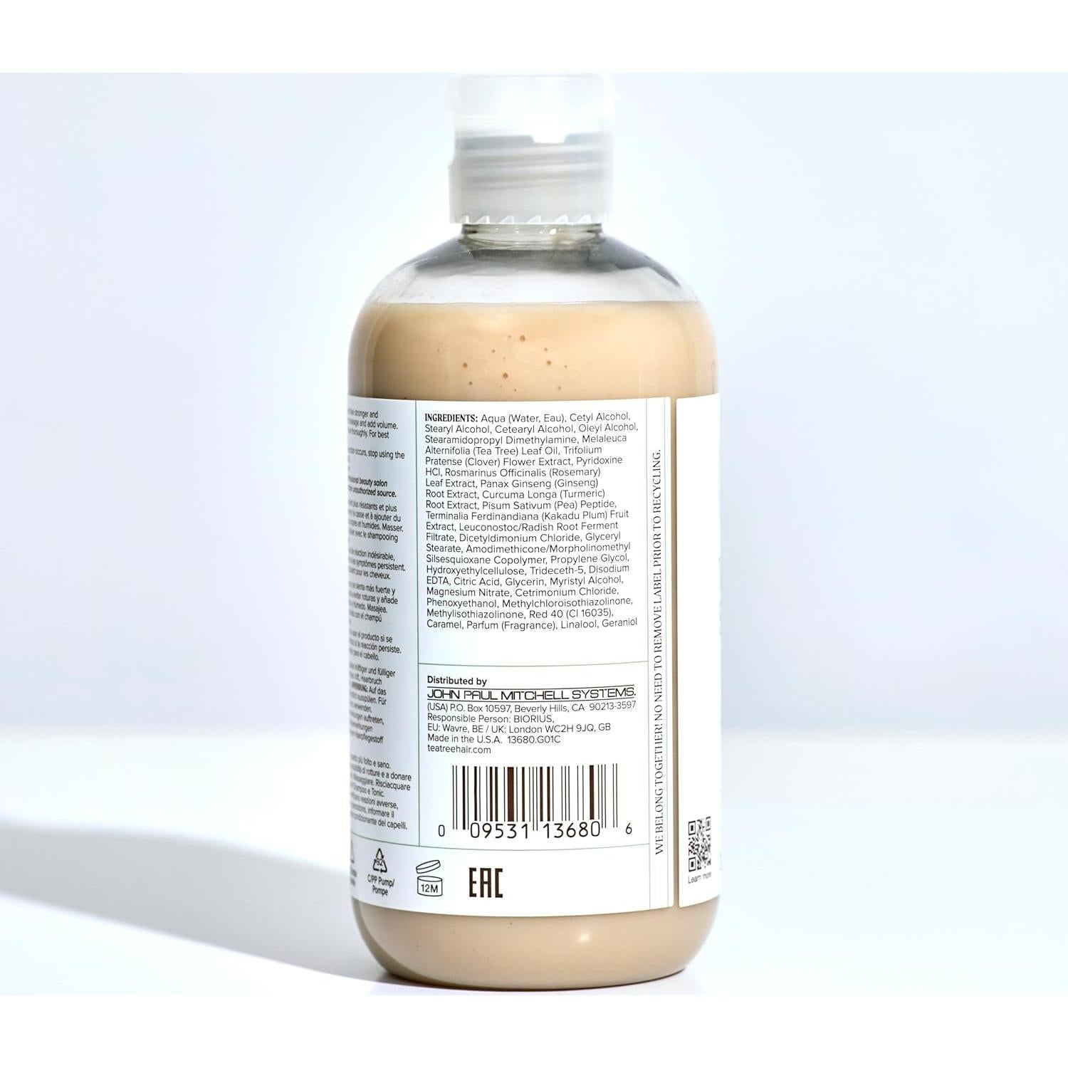 Acondicionador Tea Tree John Paul Mitchell 300 ml Fortalece Cabello