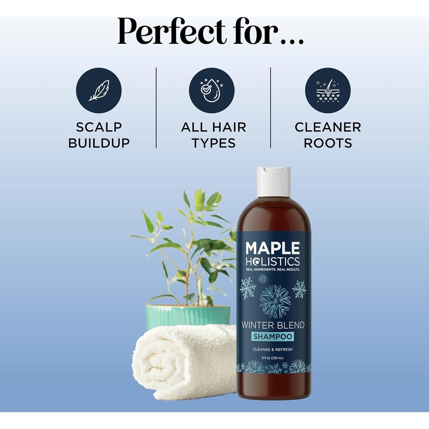 Champú Sin Sulfatos Maple Holistics 226g - Aclarador Profundo