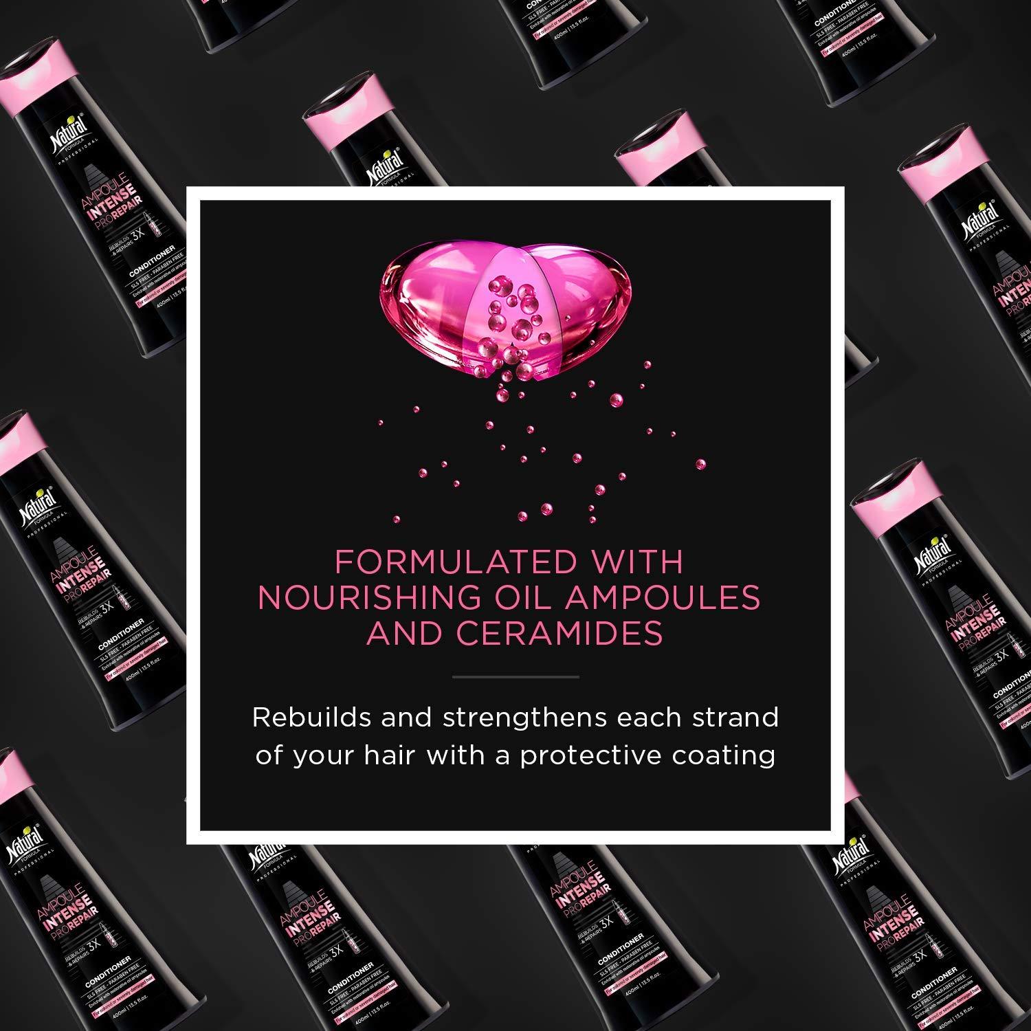 Acondicionador Intenso Natural Formula CosmoPharm 400 ml - Repara y Nutre Cabello Dañado