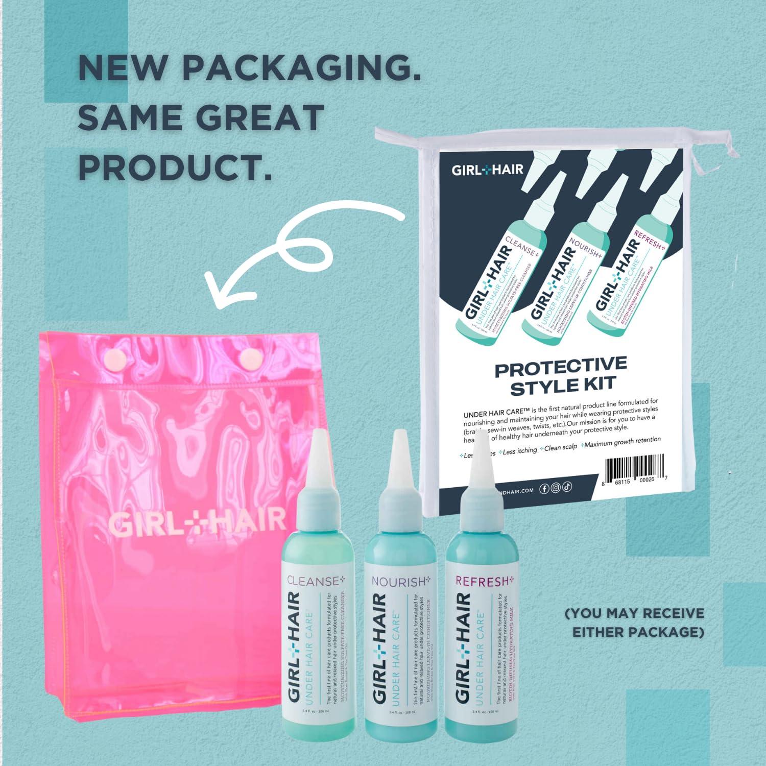 Set de Cuidado Capilar de Viaje GIRL+HAIR 3 x 100 ml