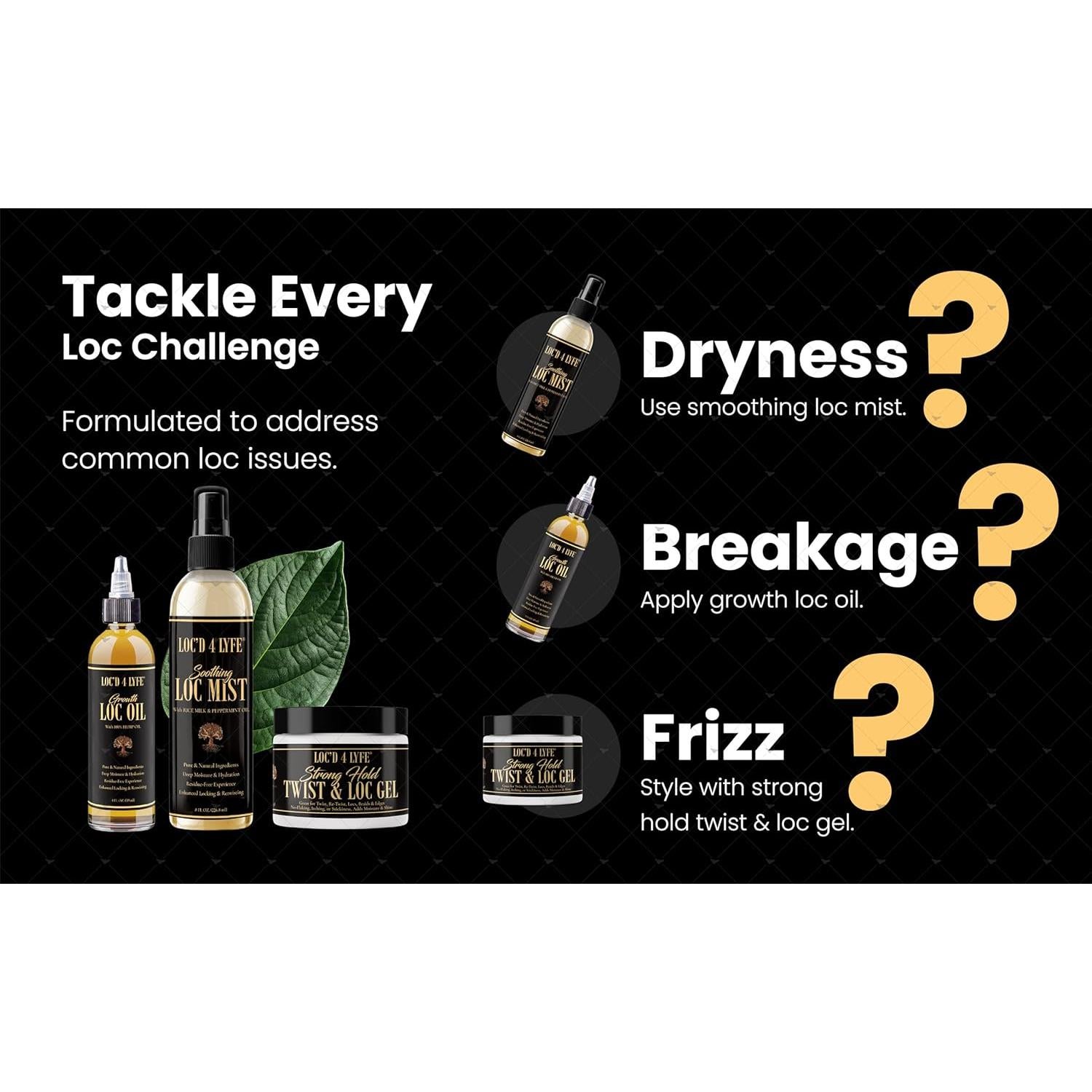 Acondicionador Estimulante LOCD 4 LYFE 227g - Menta y Árbol de Té