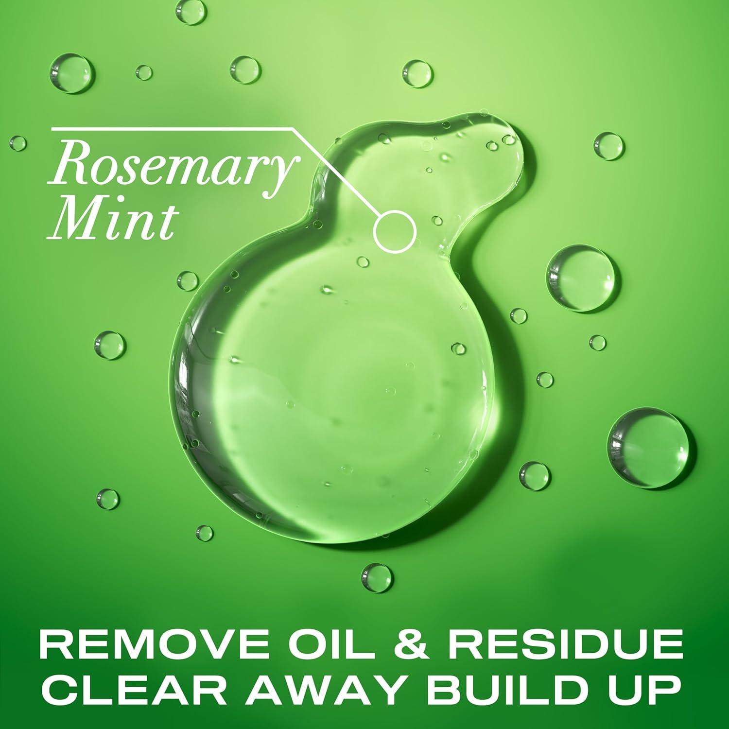 Champú Aclarador OGX Strength 750 ml Romero Menta para Cabello Graso