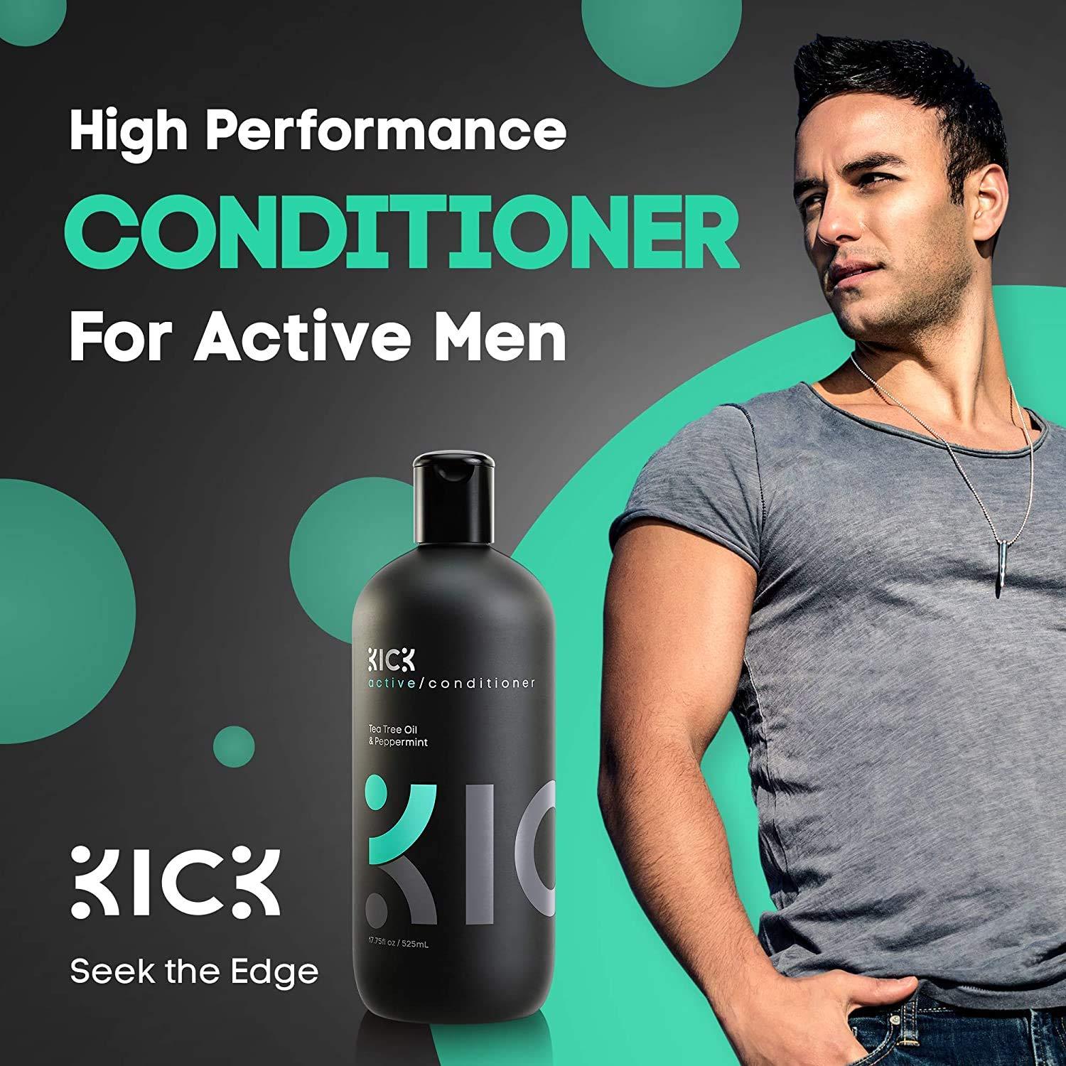 Acondicionador Kick para Hombres - Árbol de Té y Menta 482ml
