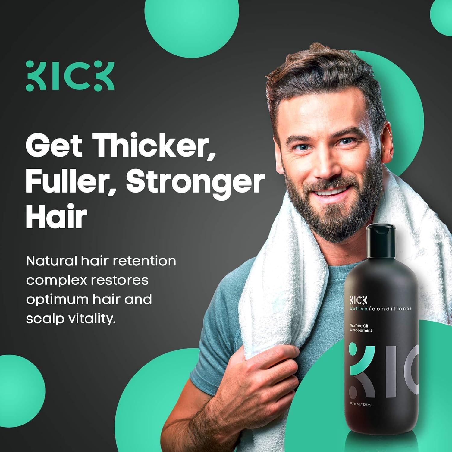 Acondicionador Kick para Hombres - Árbol de Té y Menta 482ml