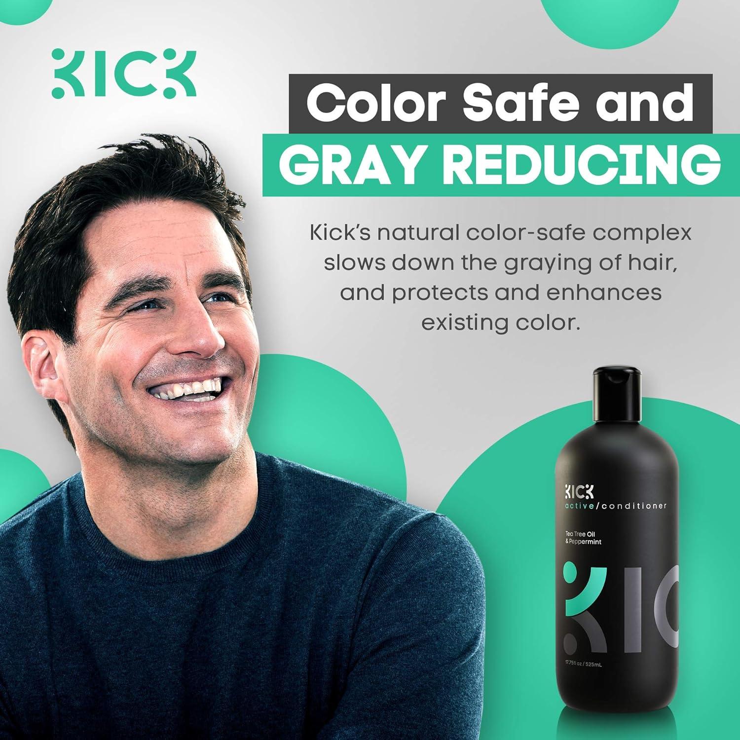 Acondicionador Kick para Hombres - Árbol de Té y Menta 482ml