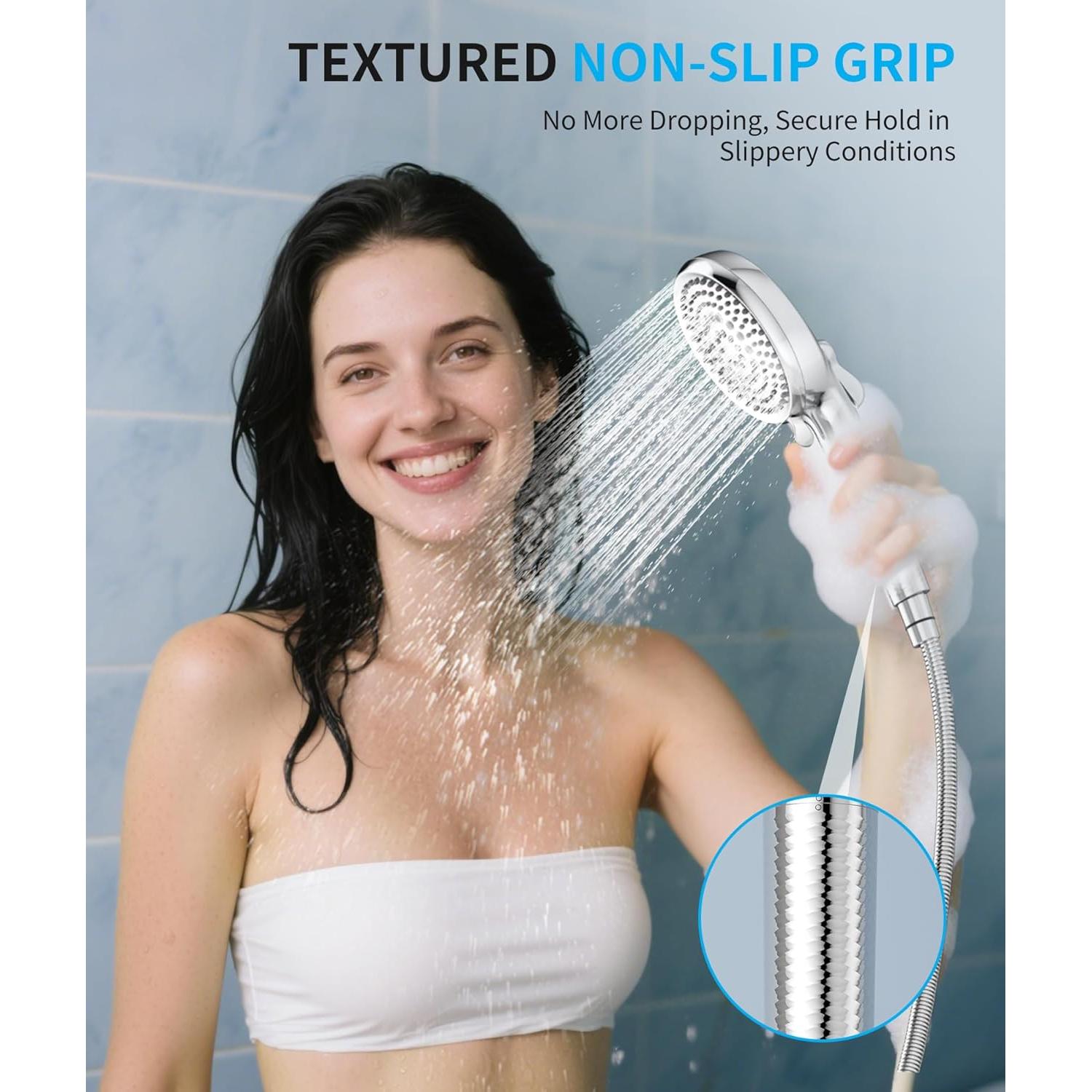 Cabezal de Ducha Filtrado EMBATHER con 10 Modos y 2 Filtros