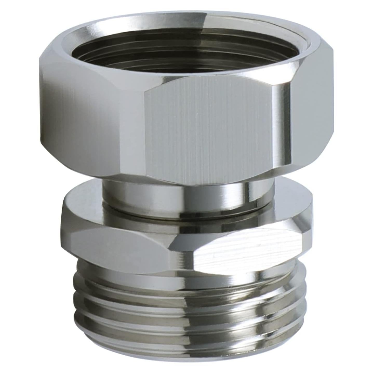 Adaptador Giratorio G-Sunny 3/4" Latón para Manguera Jardín