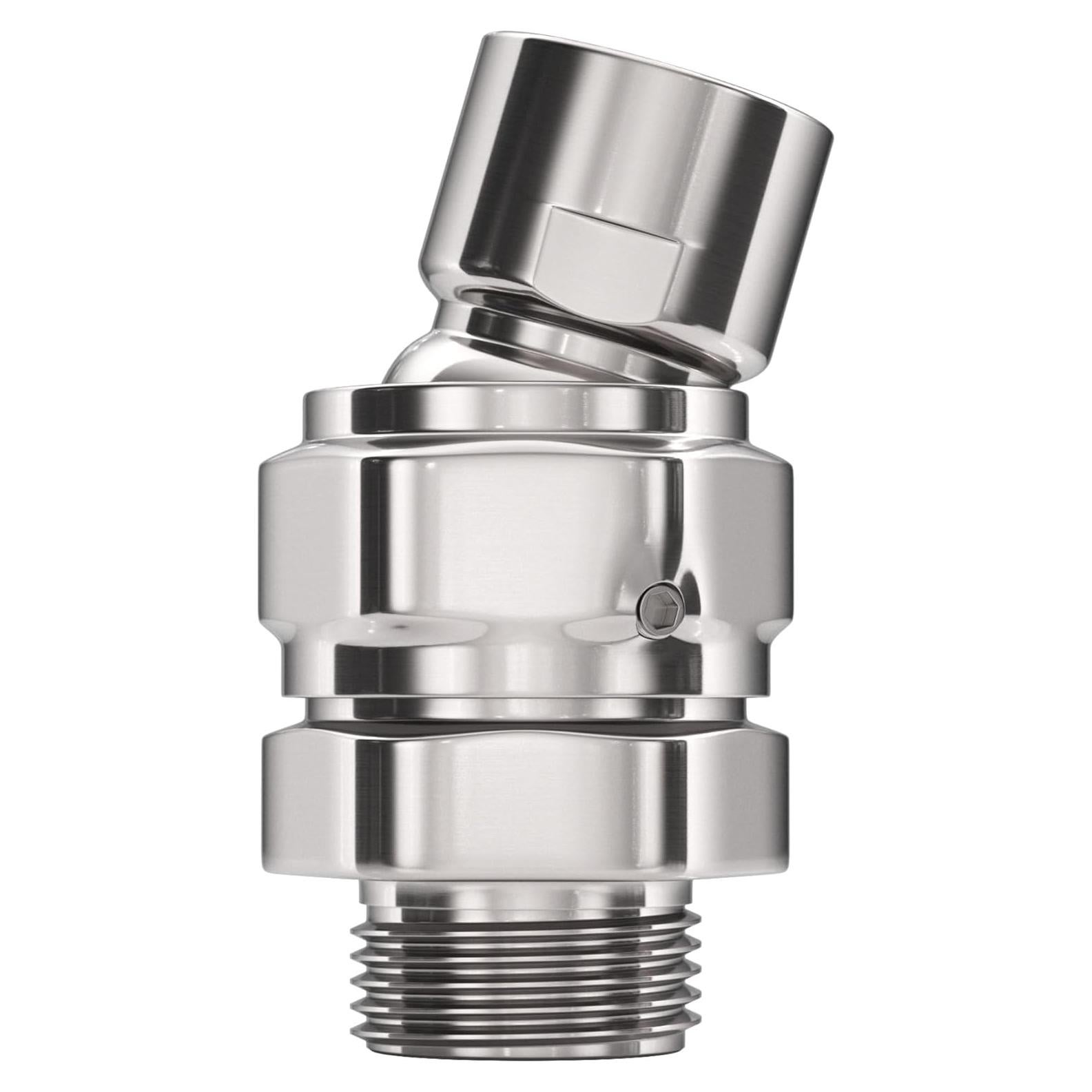 Adaptador giratorio de ducha HammerHead Showers, cromo
