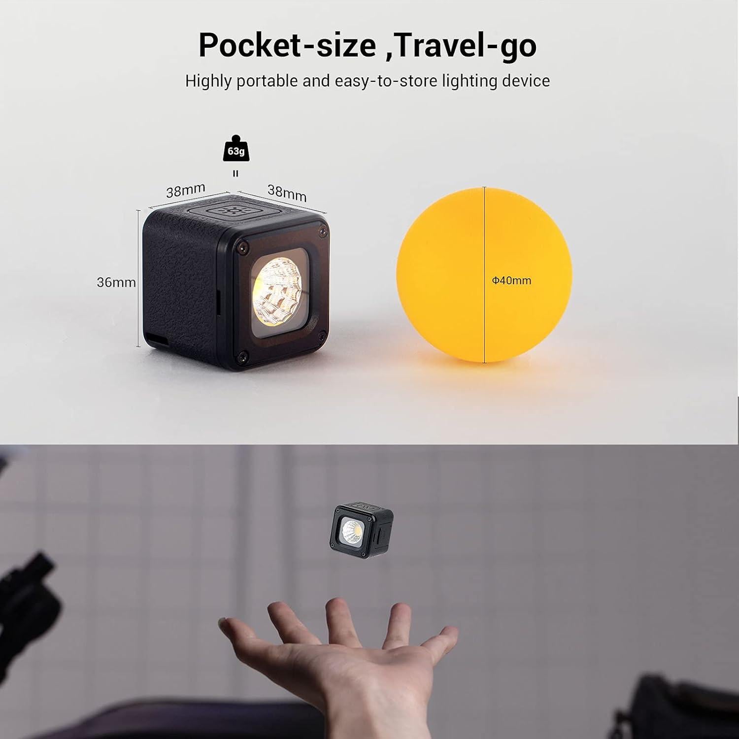 Kit de Iluminación LED Mini SmallRig RM01 3 Piezas 5600K