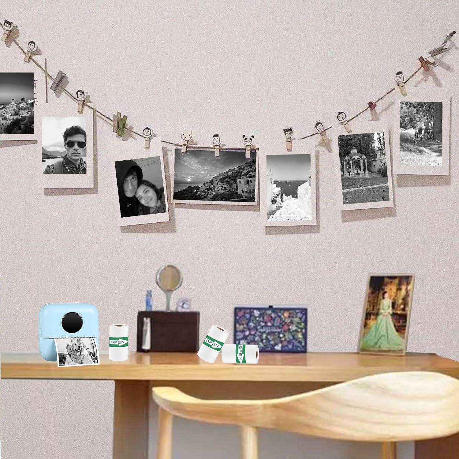 16 Rollos de Papel Térmico Autoadhesivo Bagvhandbagro 50mm x 4m