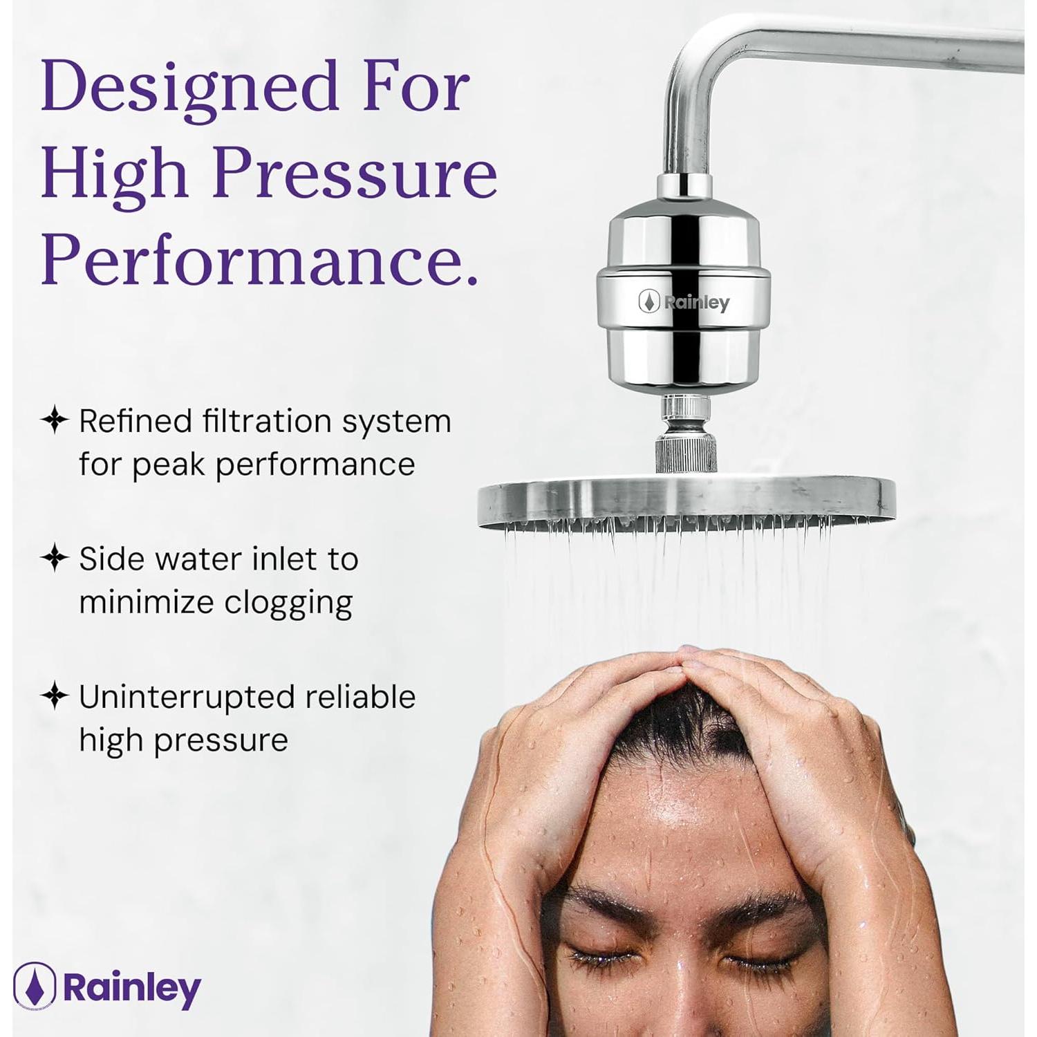 Filtro de Ducha Rainley Bossa - Elimina Cloro y Metales Pesados