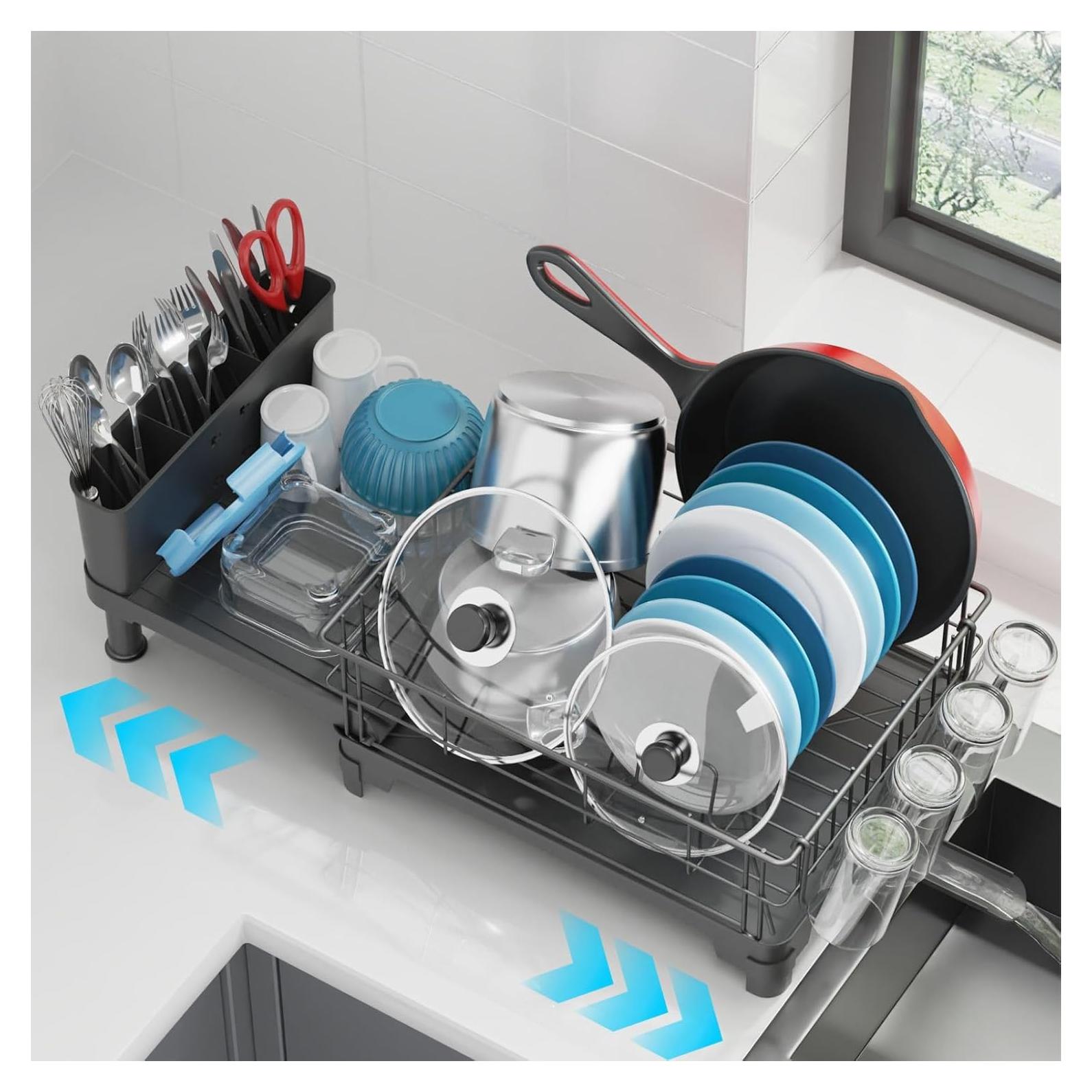 Escurridor de Platos Expandible GSlife 66.5 cm Antioxidante