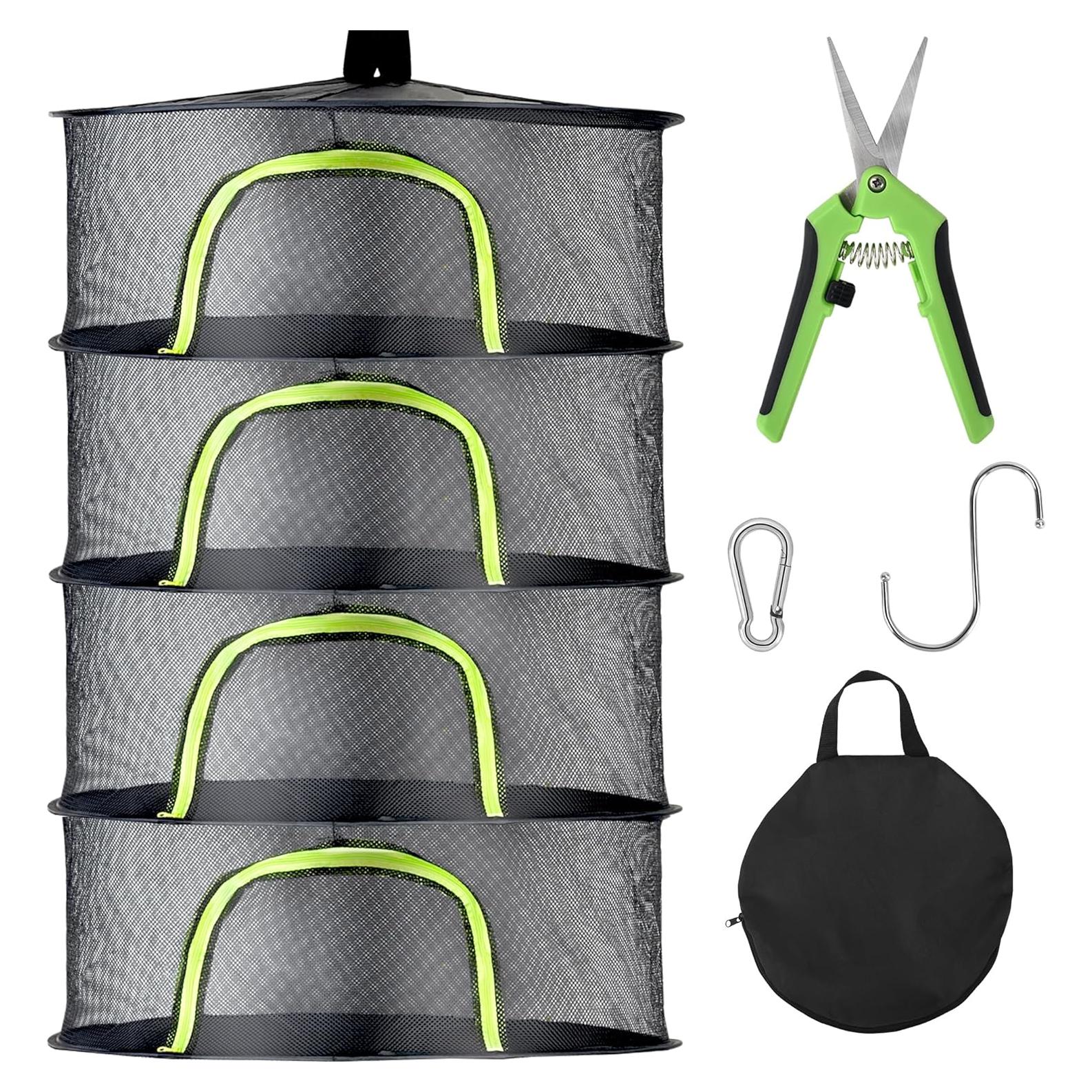 Estante Secador de Hierbas BRIVADO 4 Capas 45.72 cm Colgante