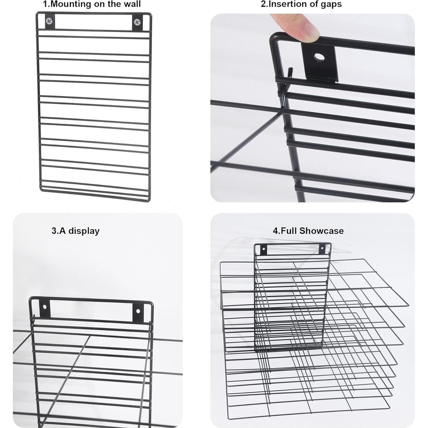 Estante de Secado de Arte LIAQICHA con 8 Estantes Extraíbles