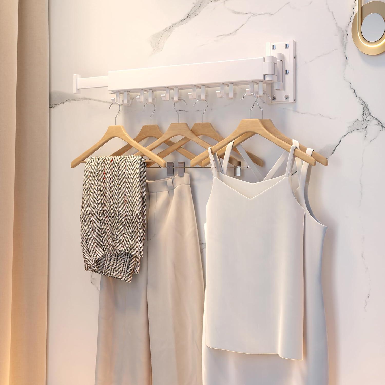 Estante Plegable para Secar Ropa HEILAIYI Montado en Pared