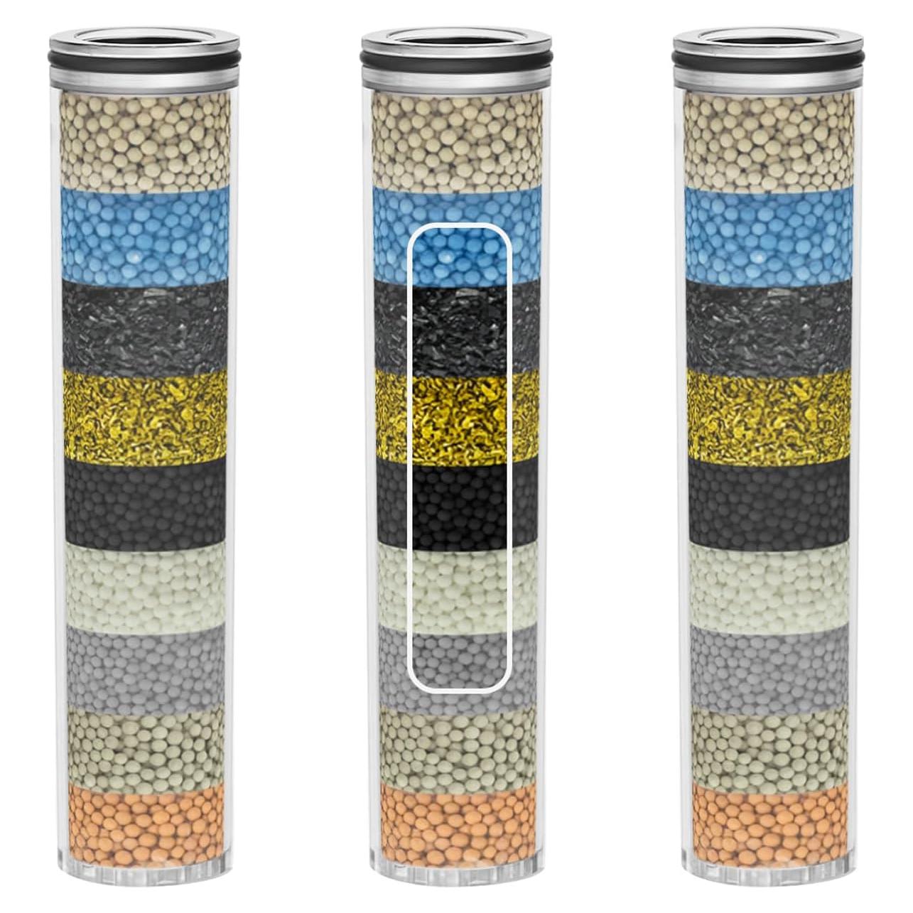 Filtros de Ducha Slirceods SSJ781 - Paquete de 3, Alta Eficiencia