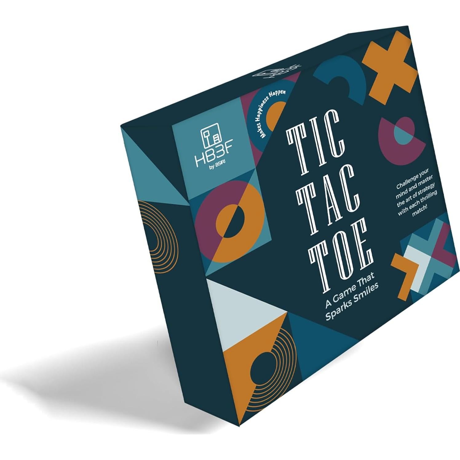 Juego de Tres en Raya BSIRI - Madera 13.97 cm Clásico