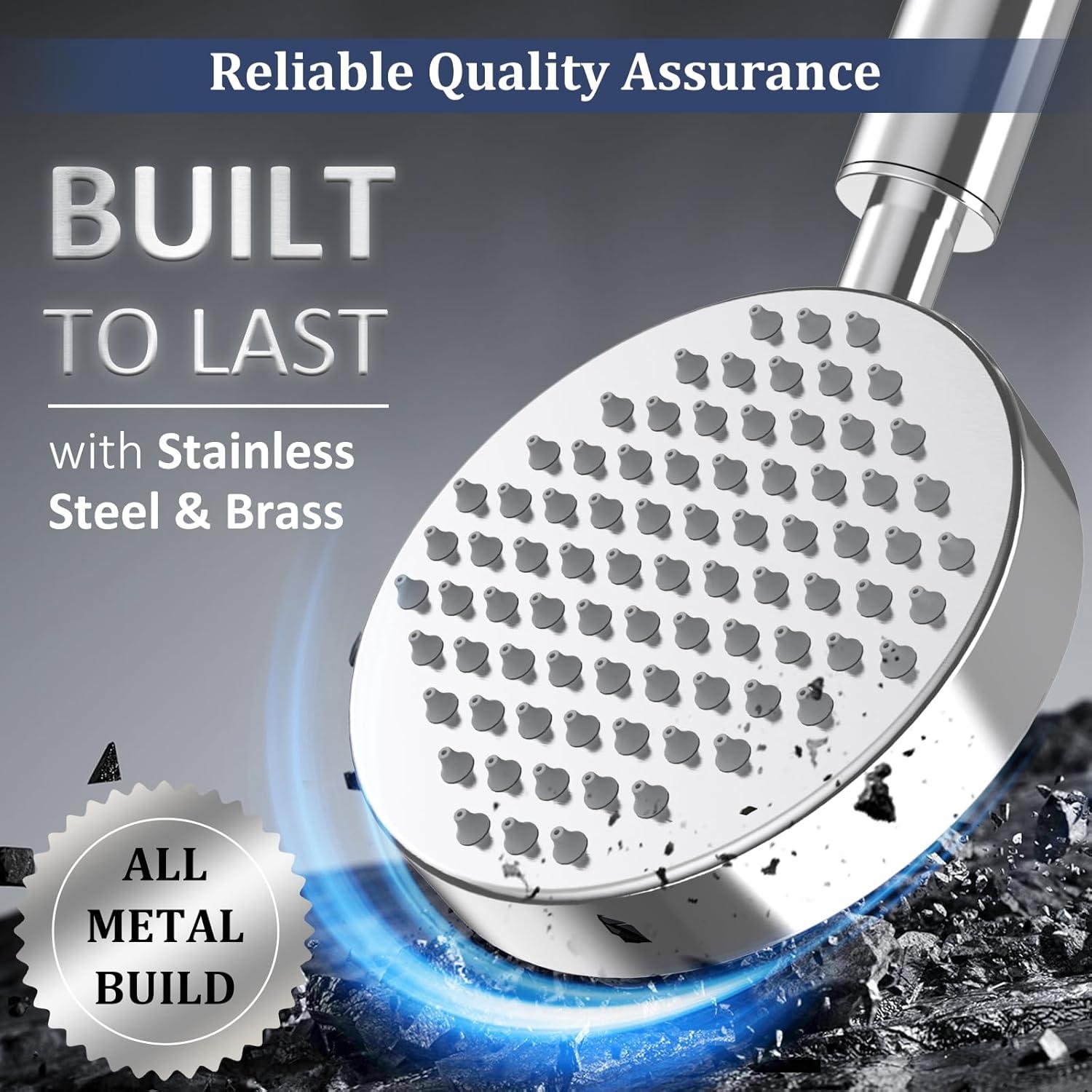 Cabezal de Ducha Filtrado FEELSO Todo Metal 182.88 cm