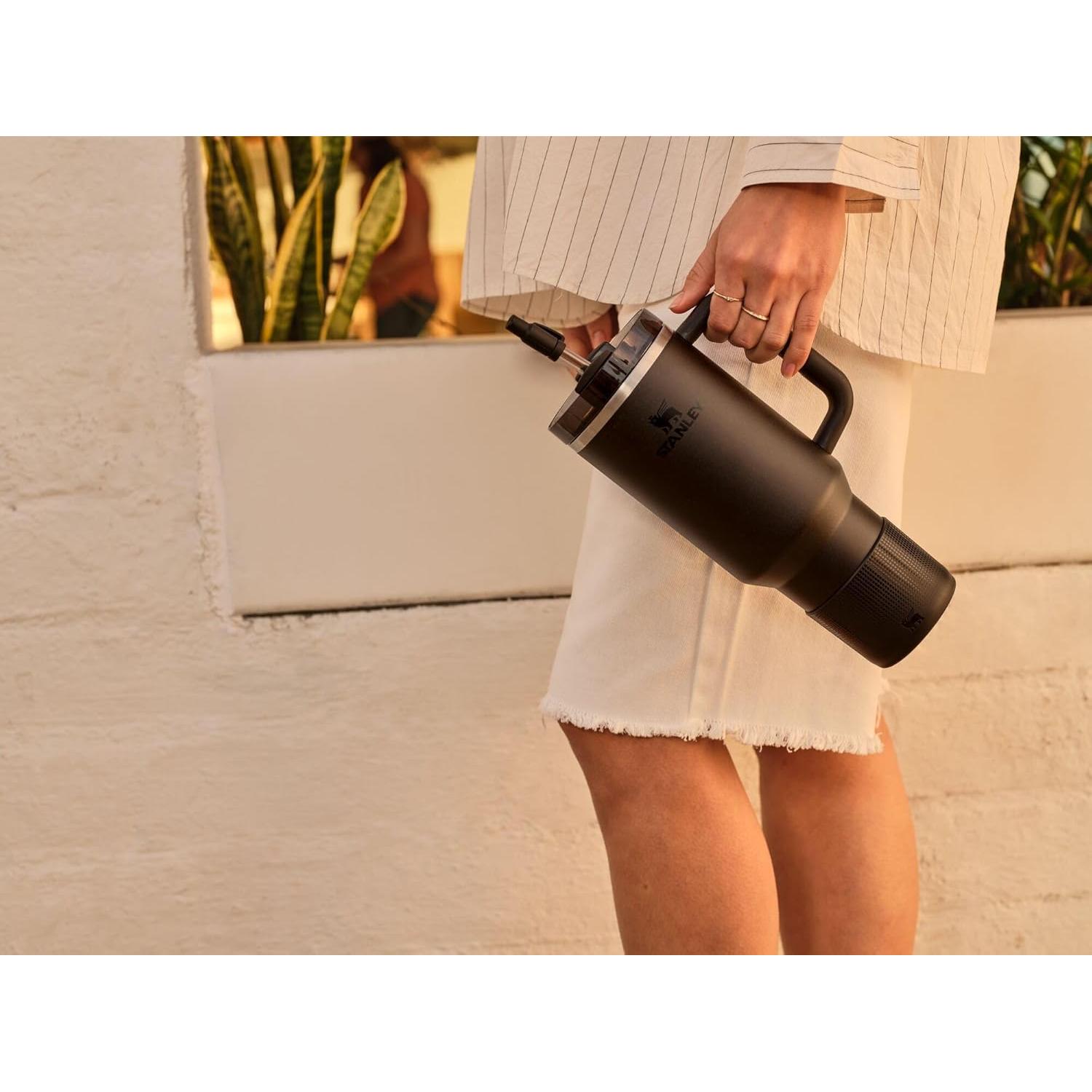 Bota y Tapa de Popote STANLEY para Vaso 30/20 oz Rosa